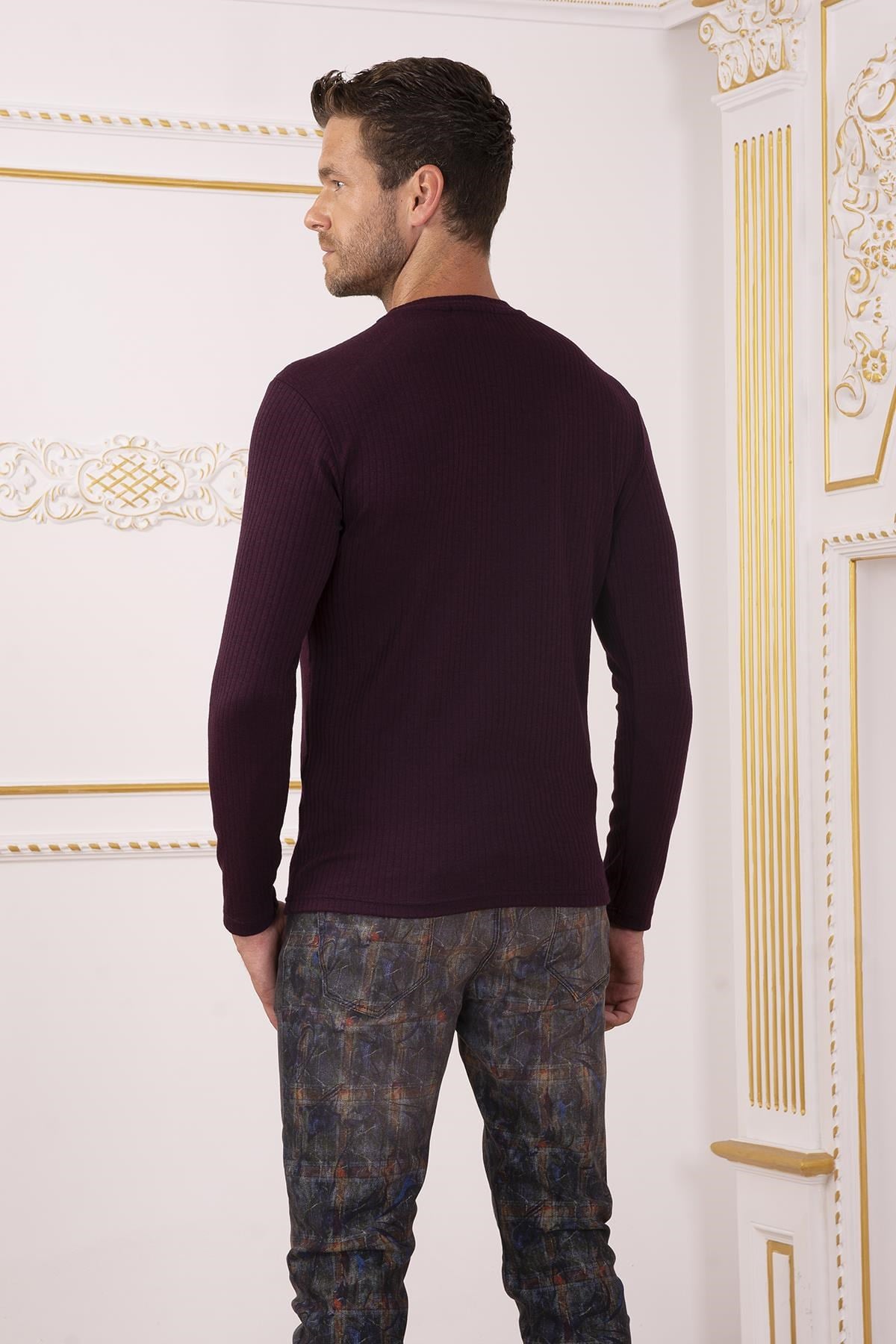 Bordo Fitilli Sweatshirt