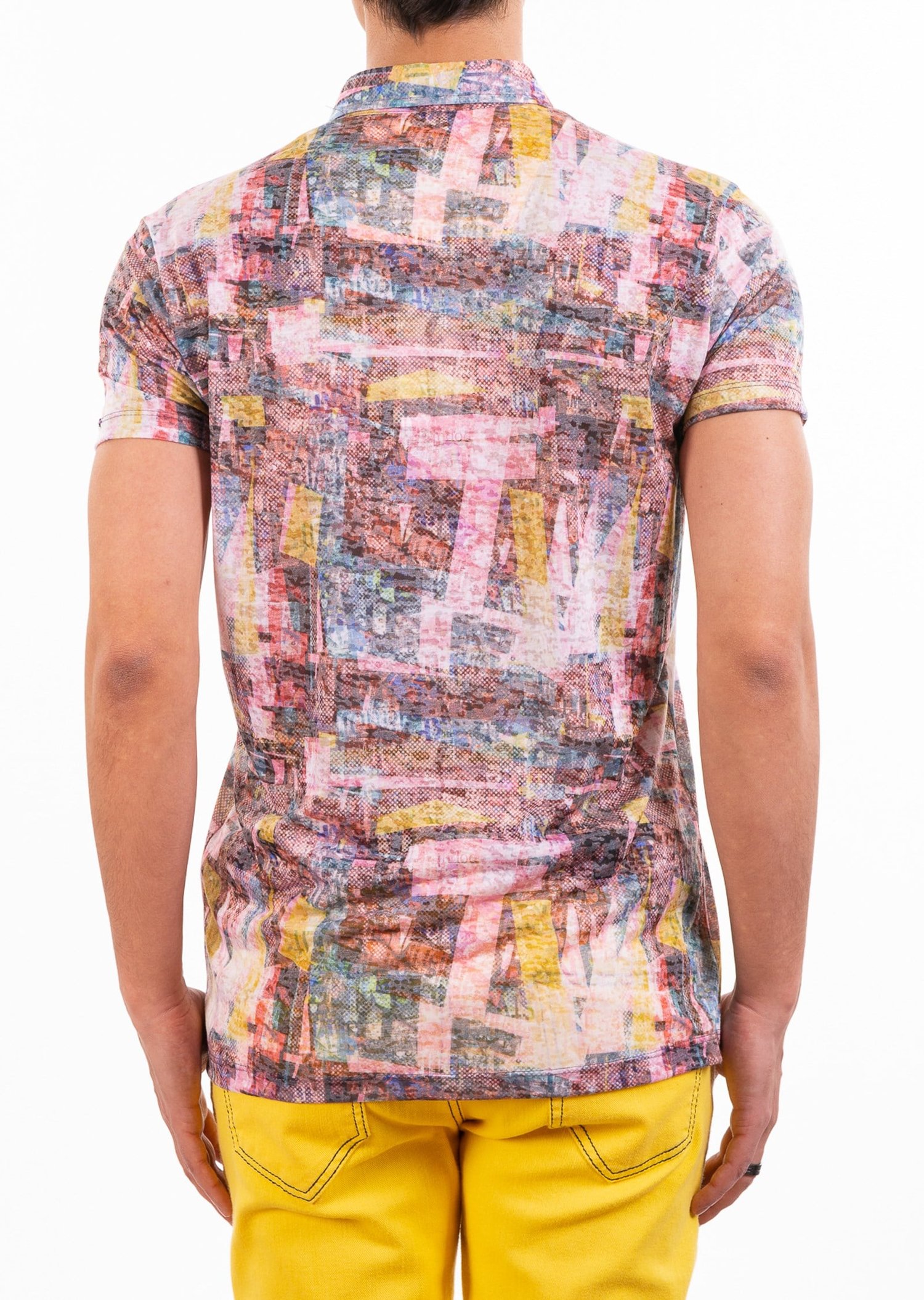 Çok Renkli Polo Yaka T-Shirt