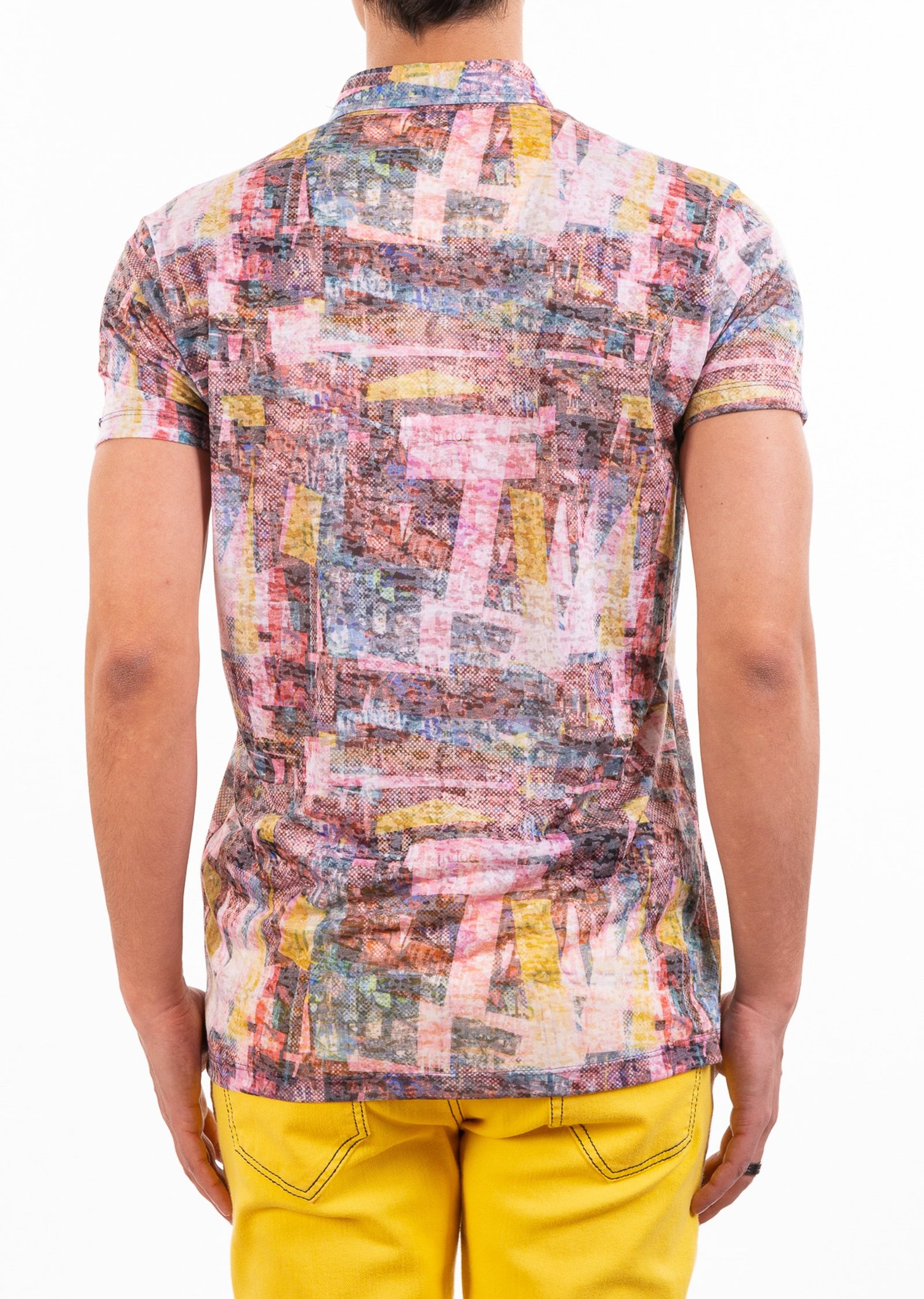 Çok Renkli Polo Yaka T-Shirt