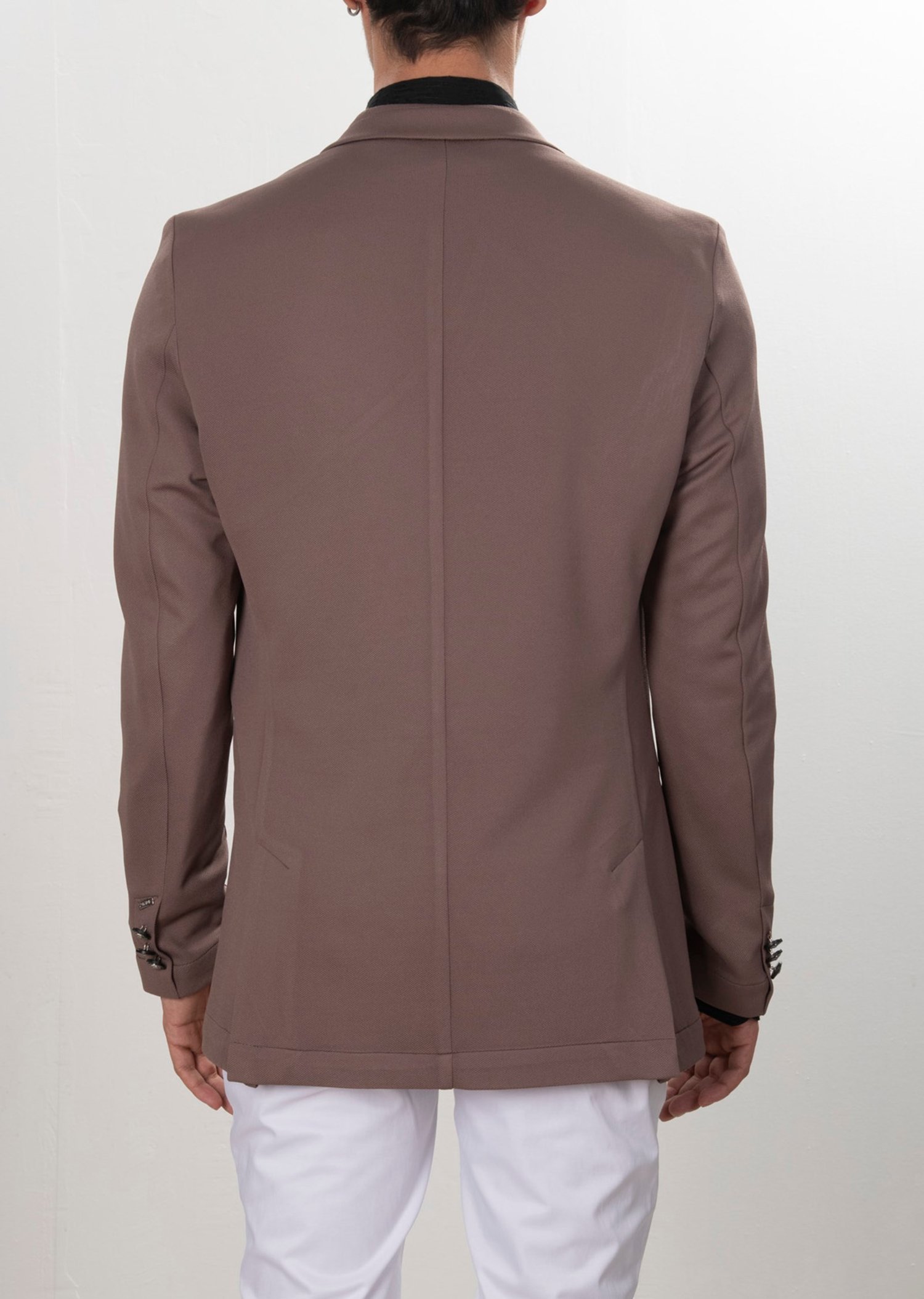 Fermuar Detaylı Blazer Ceket