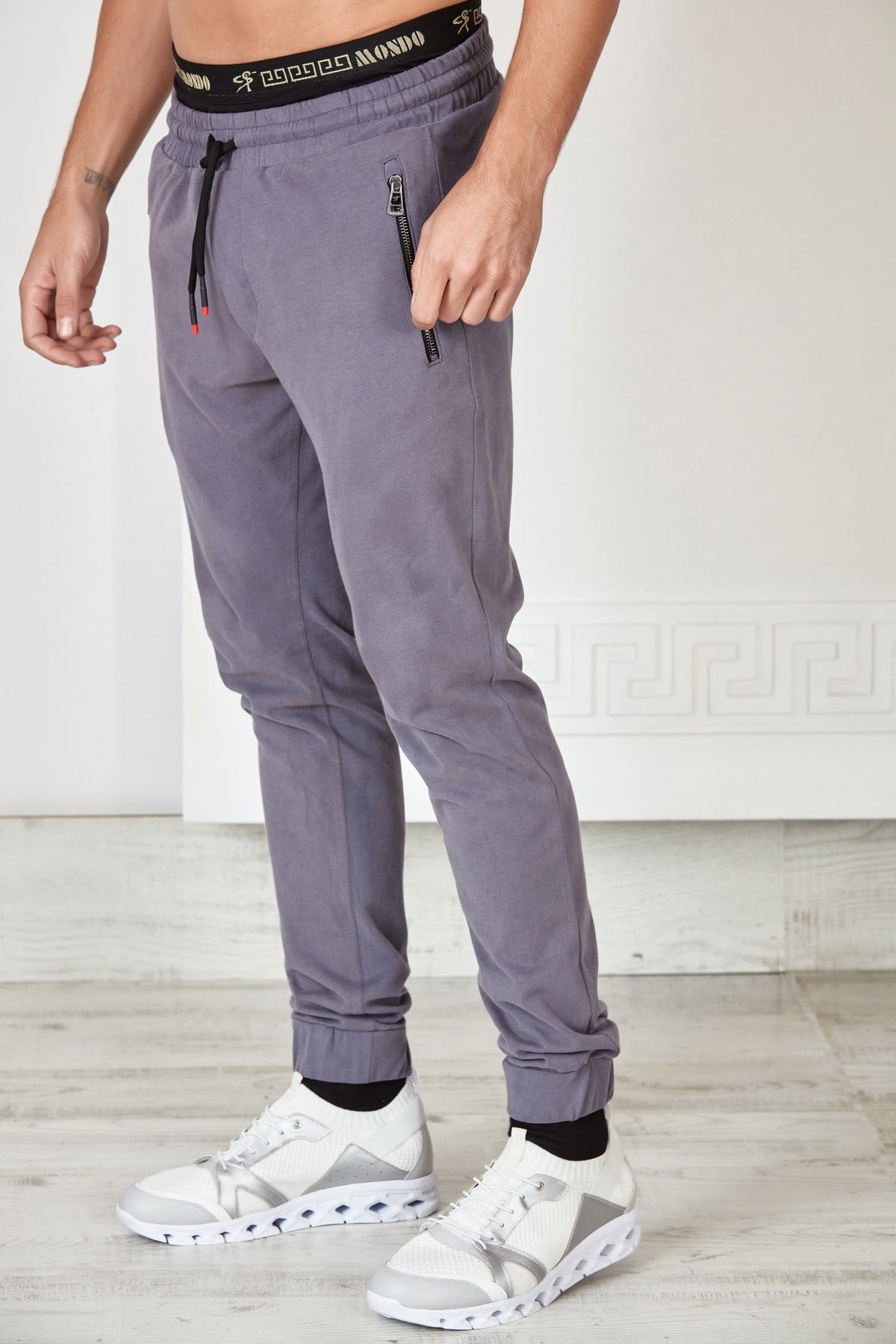 Gri Jogger Pantolon