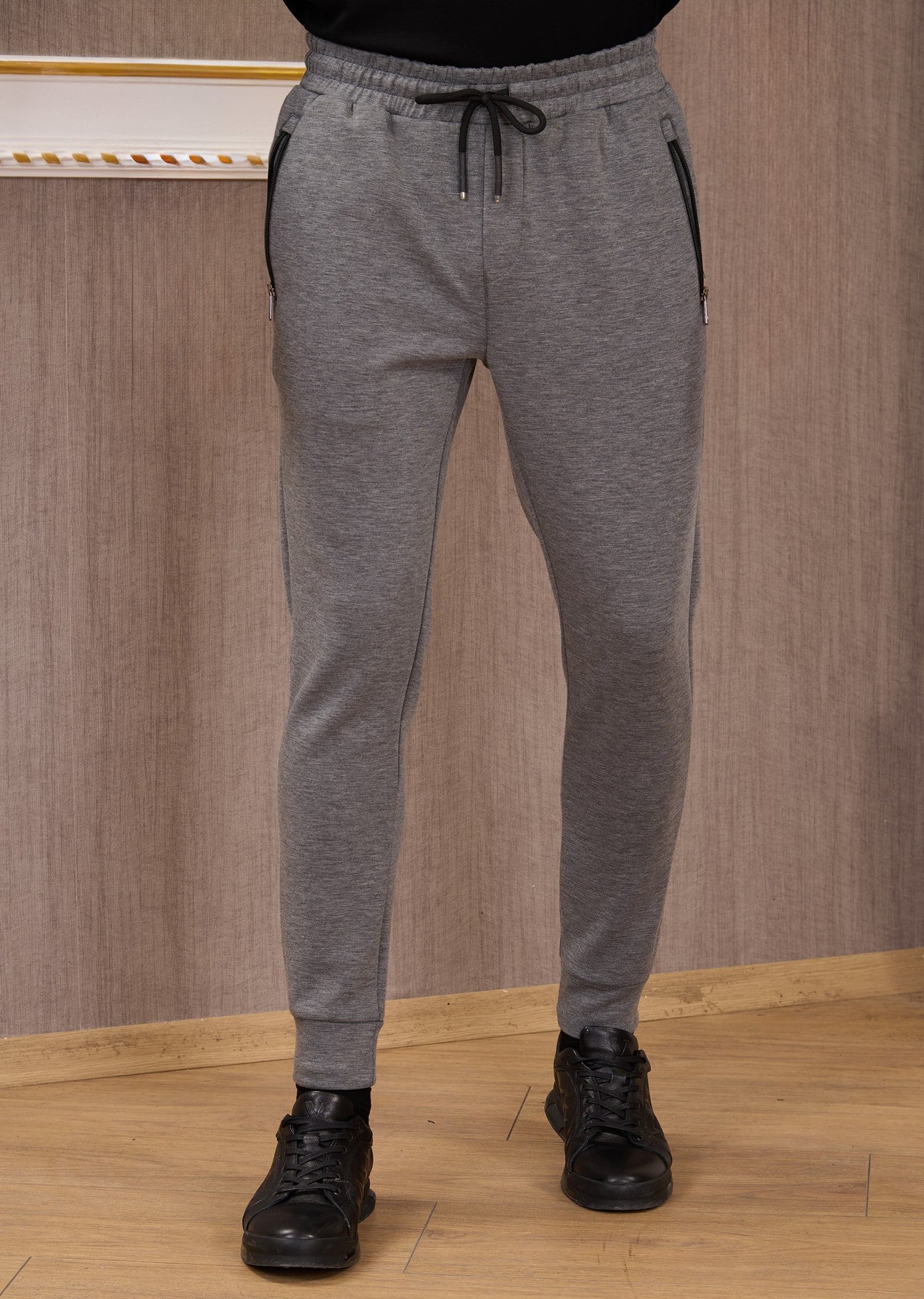 Gri Jogger Pantolon