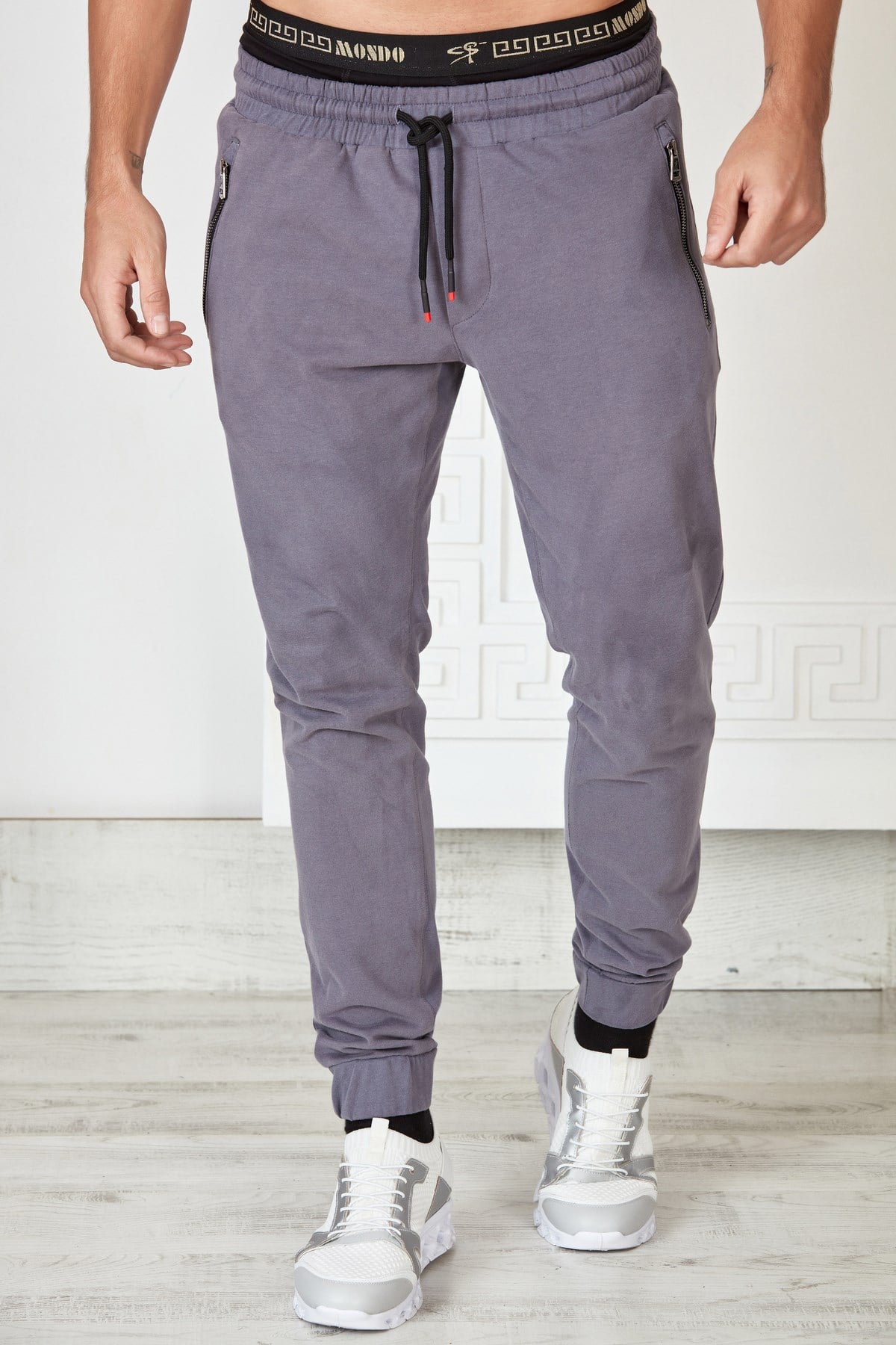 Gri Jogger Pantolon