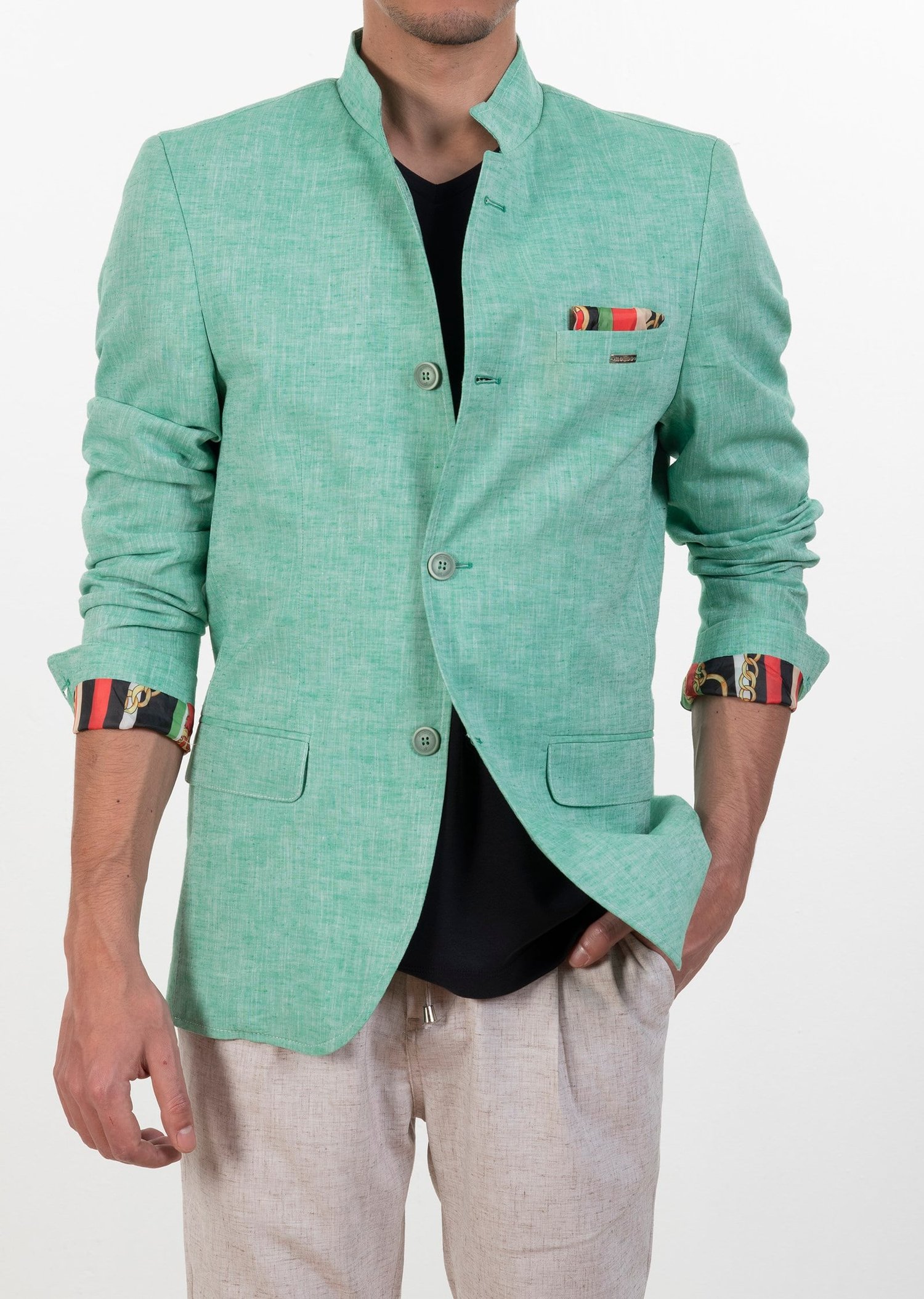 Hakim Yaka Mint Ceket