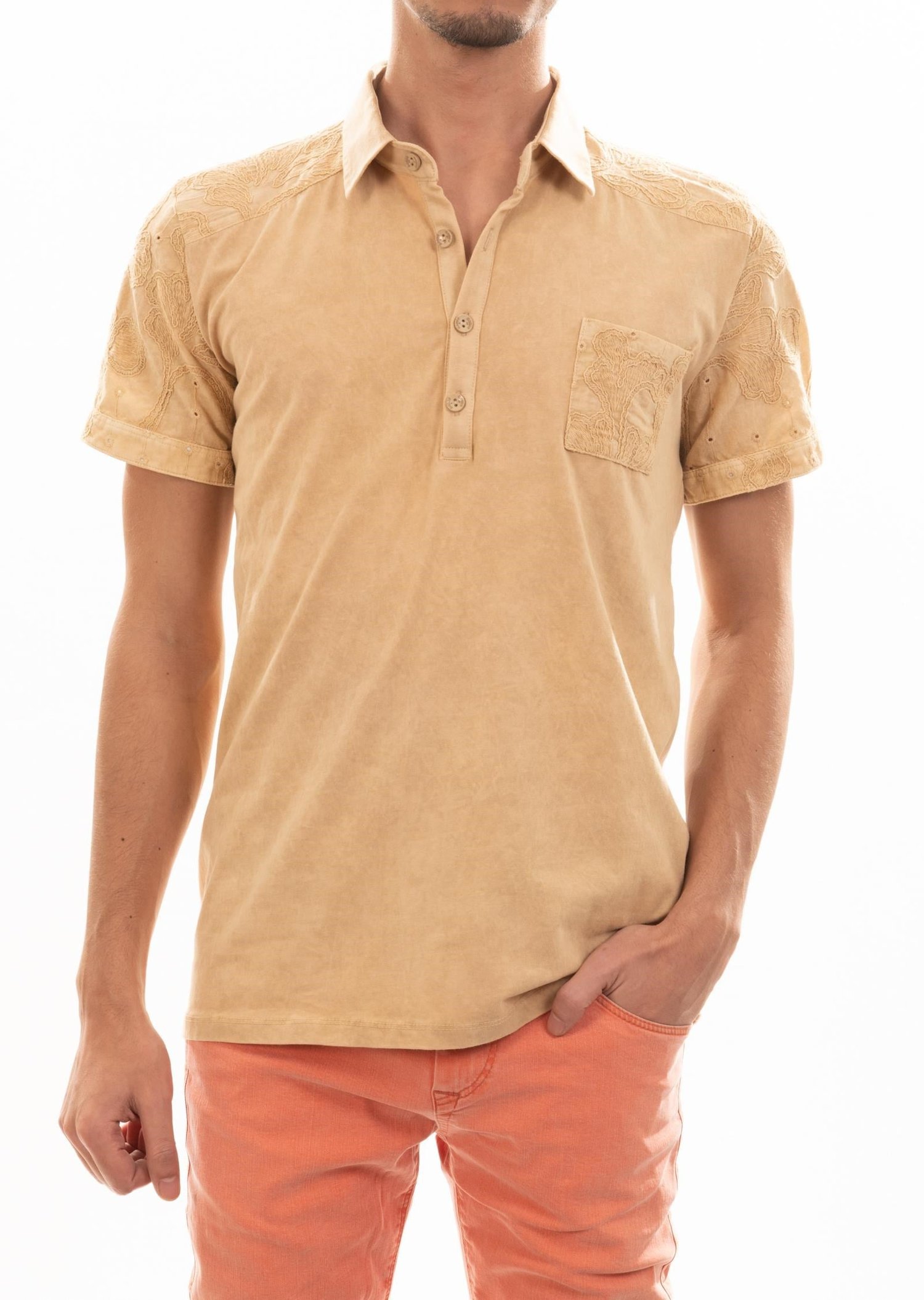 Hardal Polo Yaka T-shirt