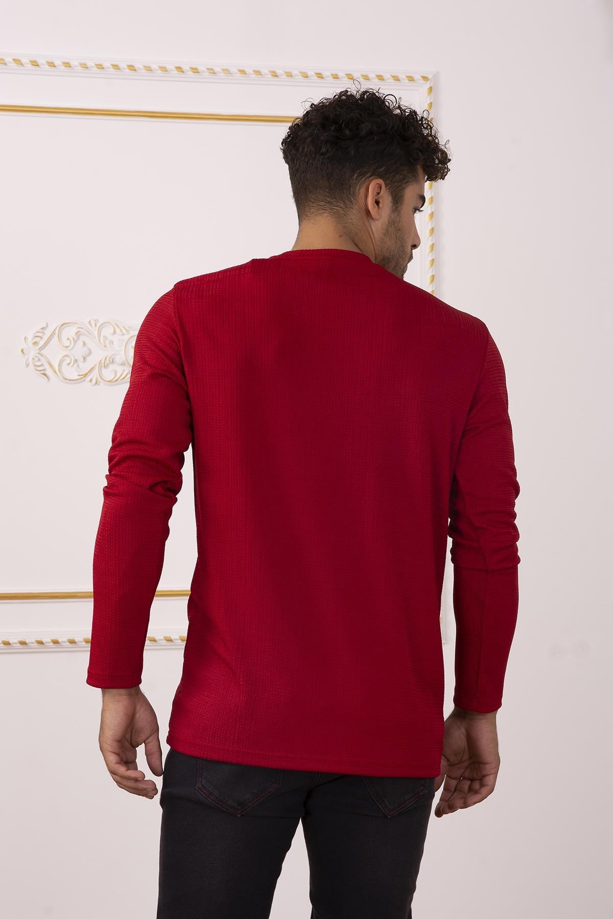 Kırmızı Sweatshirt
