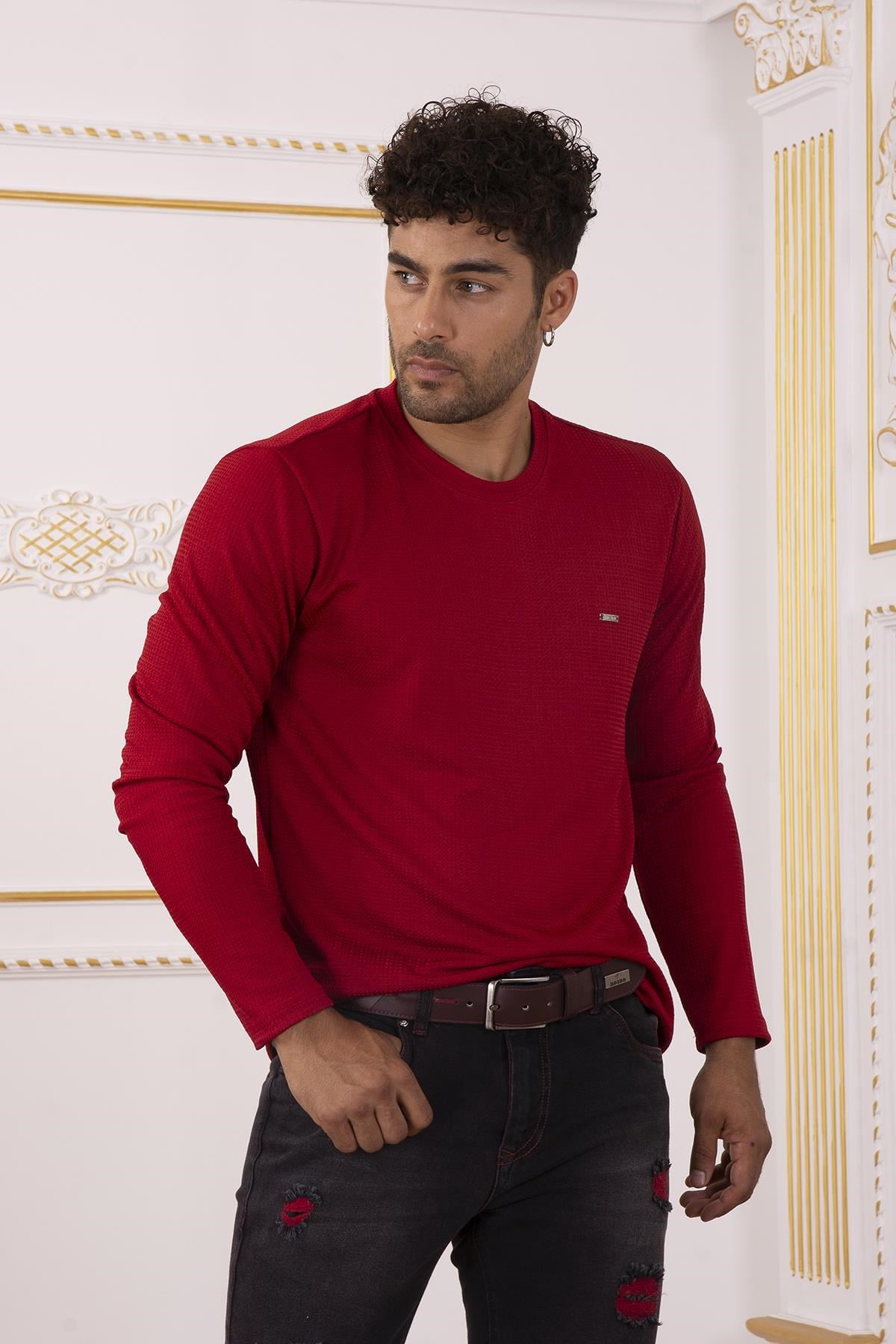 Kırmızı Sweatshirt