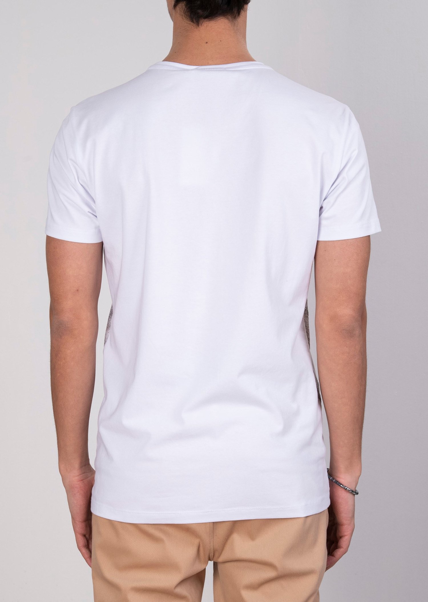 Mondo Garnili Beyaz T-Shirt