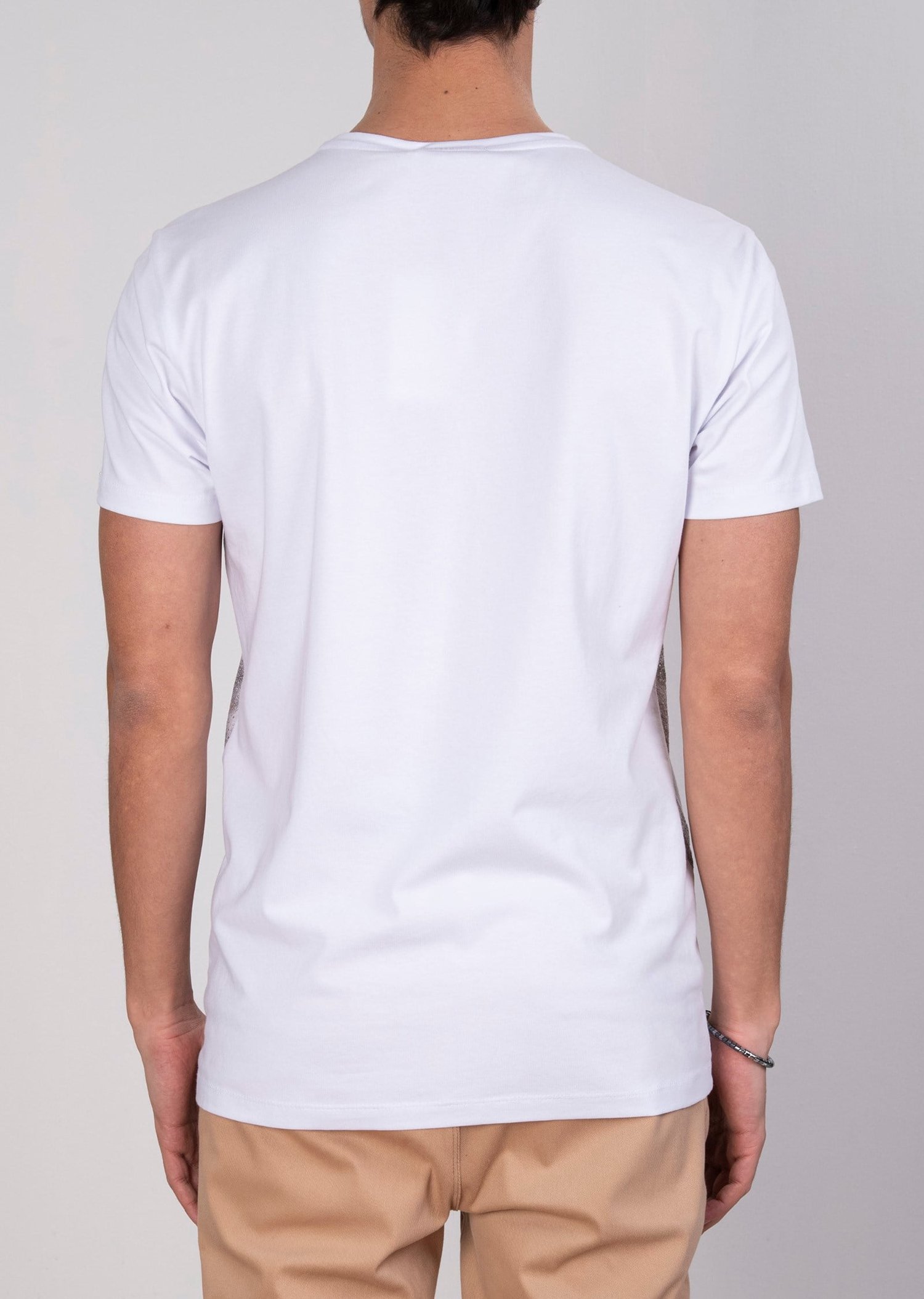 Mondo Garnili Beyaz T-Shirt