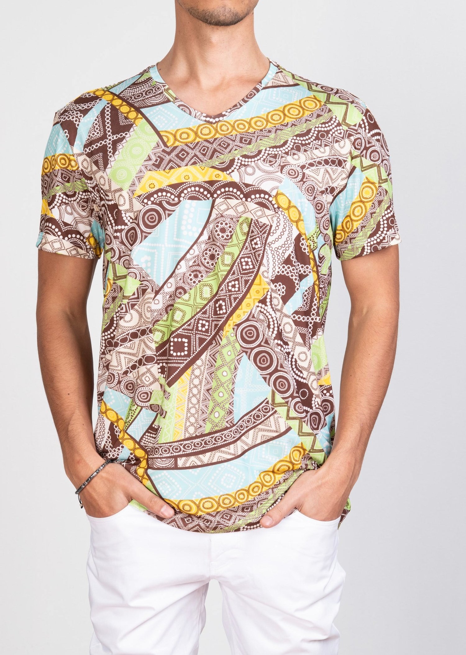 Mondo Karışık Desenli T-Shirt