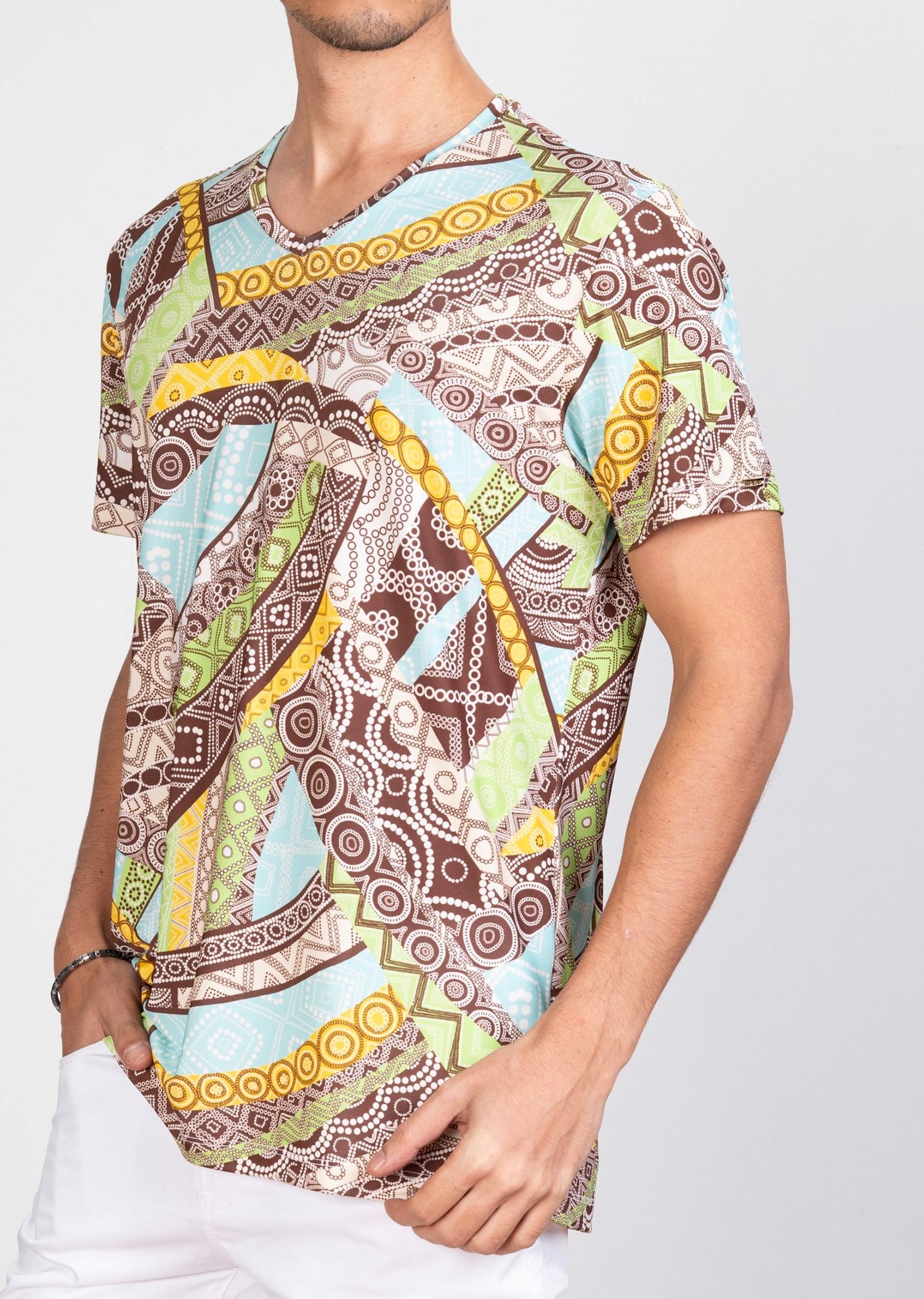 Mondo Karışık Desenli T-Shirt