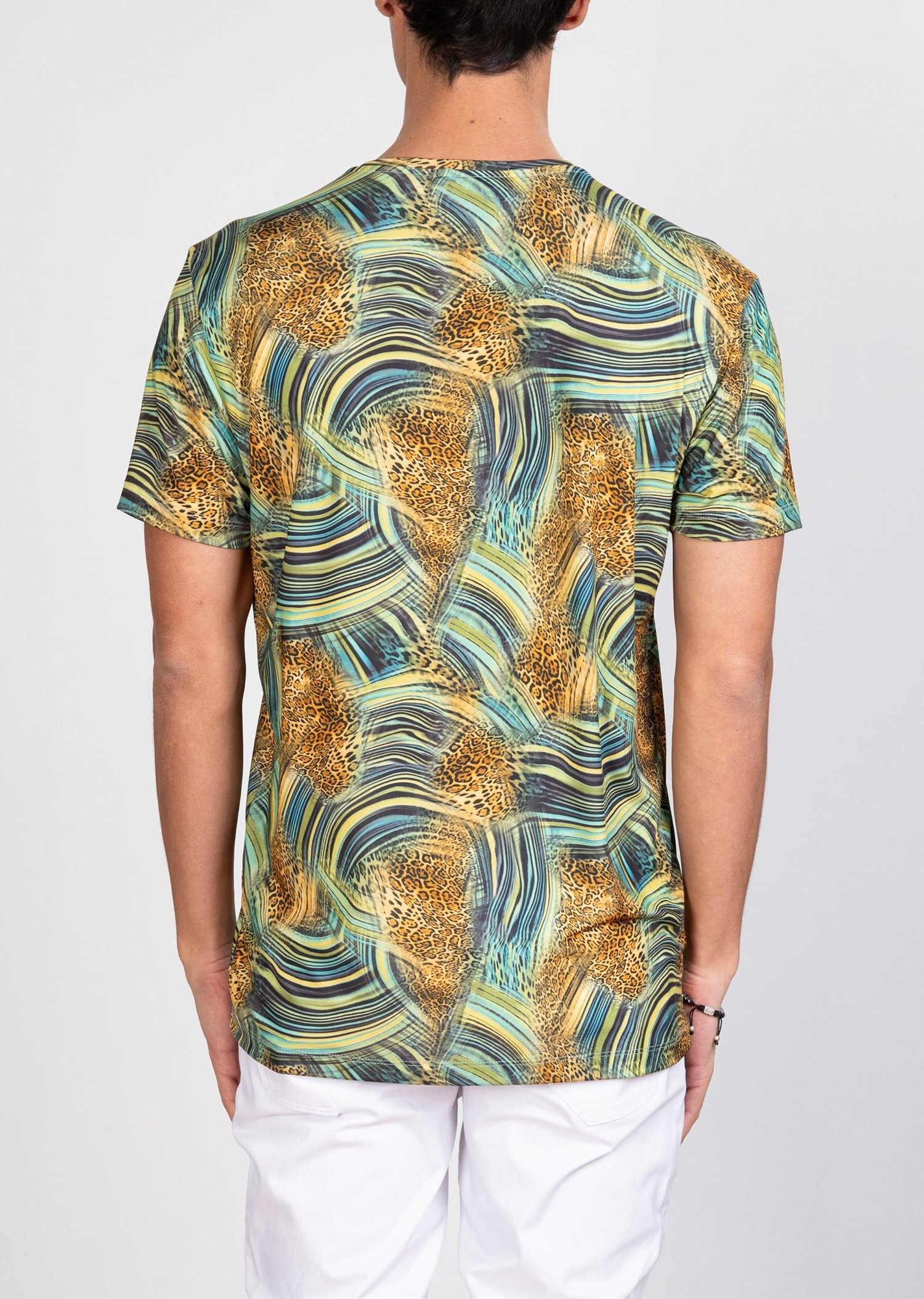 Mondo Karışık Leopar Desenli T-Shirt