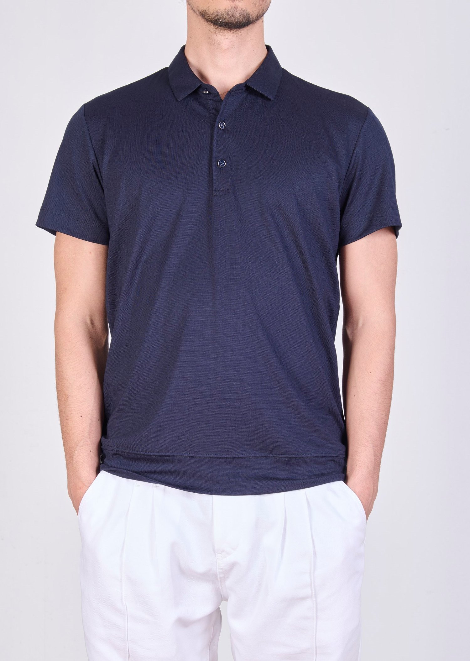 Mondo Lacivert Metal Logo Detaylı Polo Yaka T-Shirt