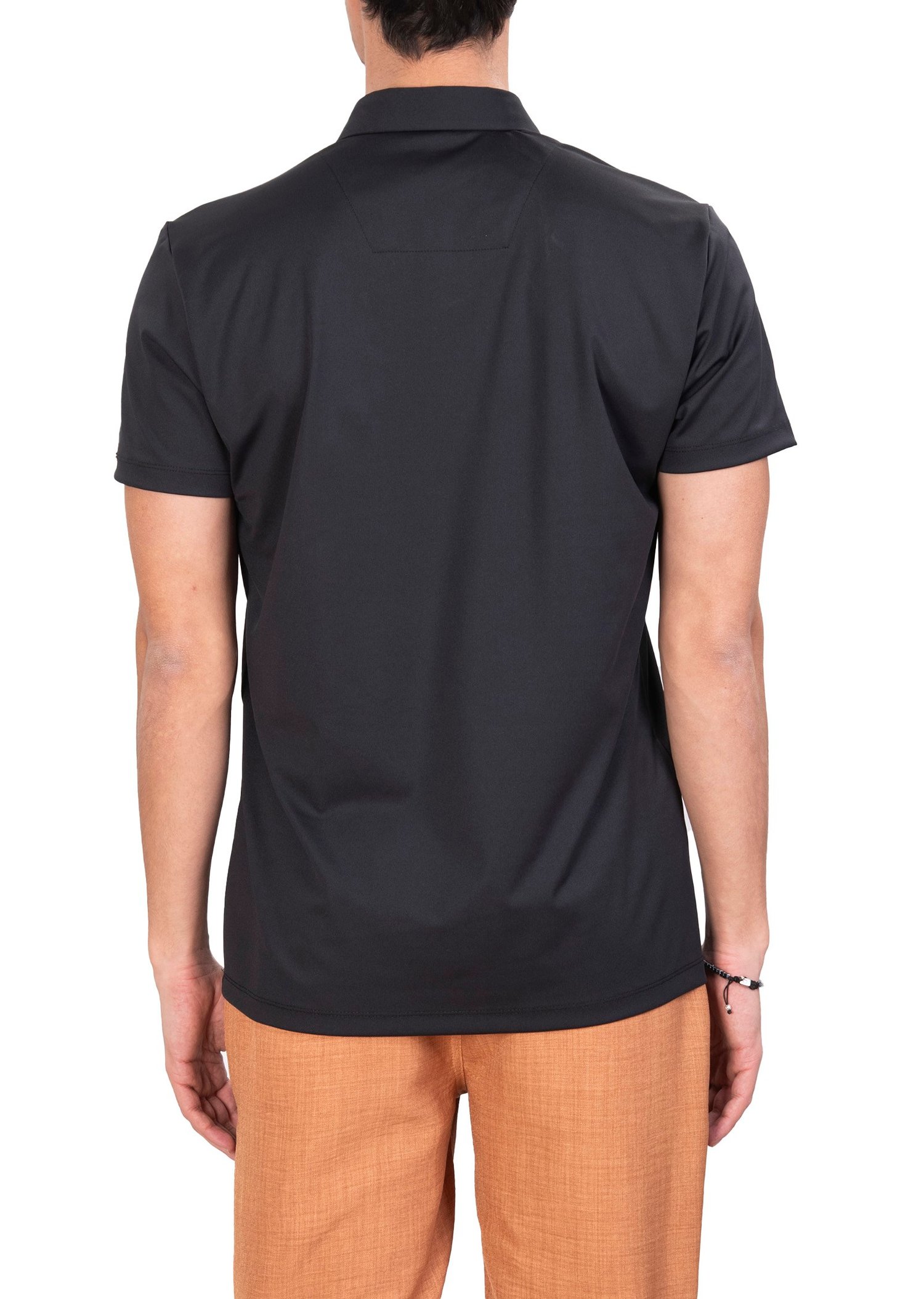 Mondo Metal Logo Detaylı Fermuarlı Polo Yaka T-Shirt