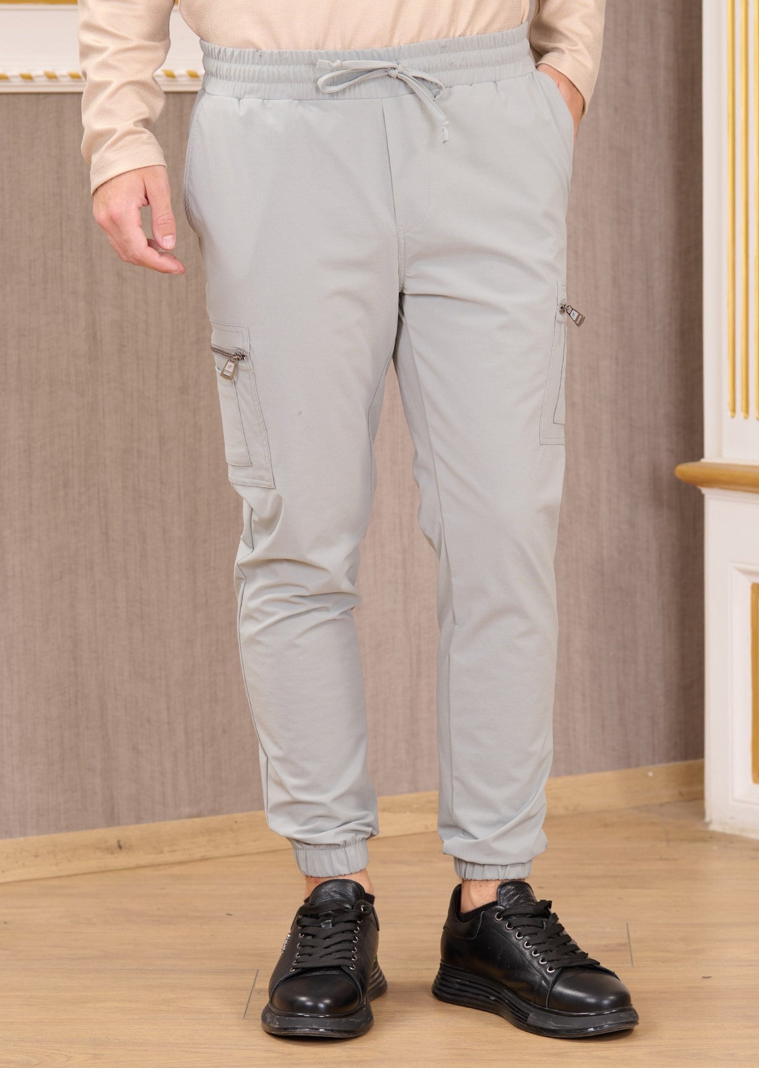 Paraşüt Kumaş Jogger Pantolon