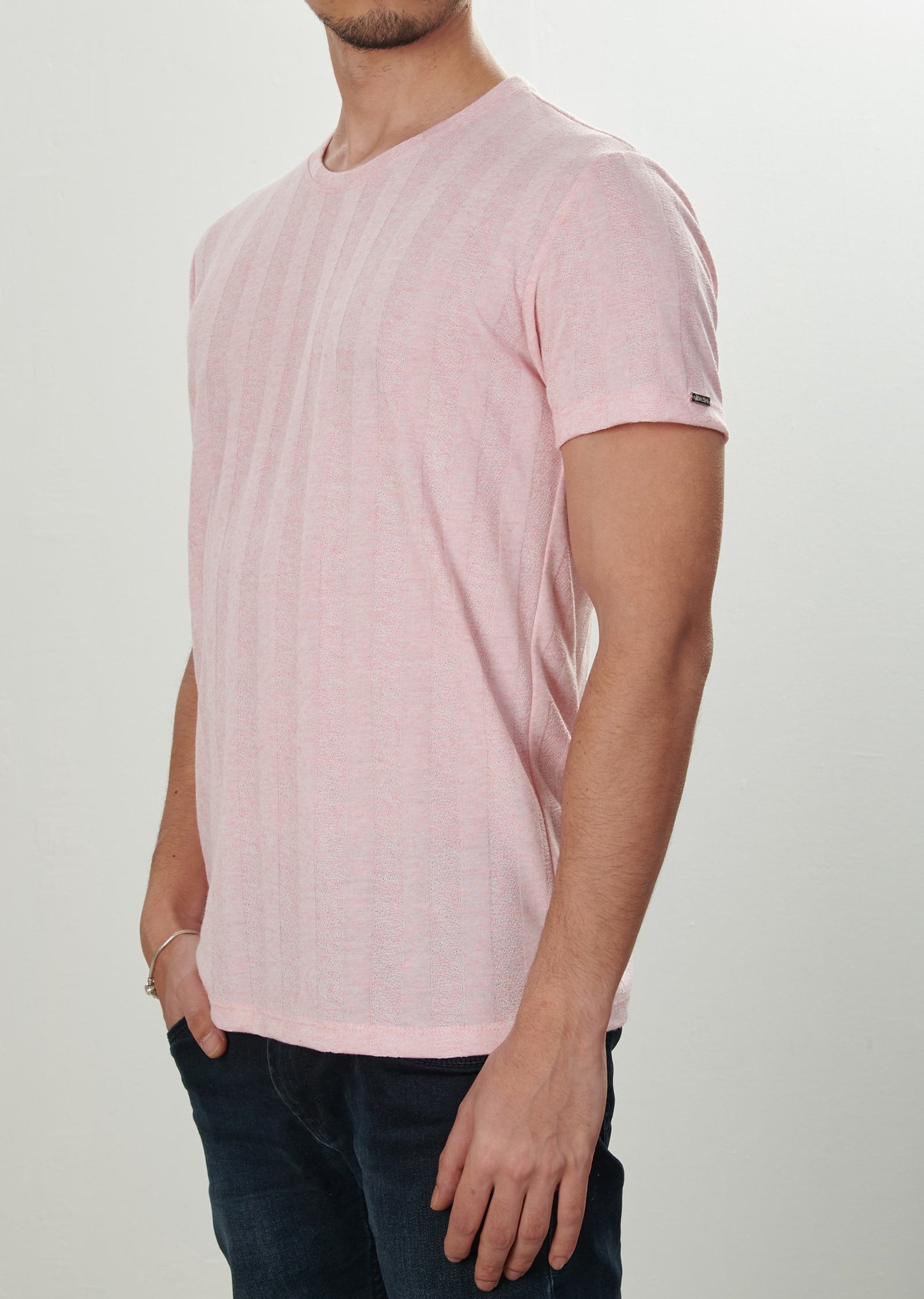 Pudra Pembesi Basic T-Shirt