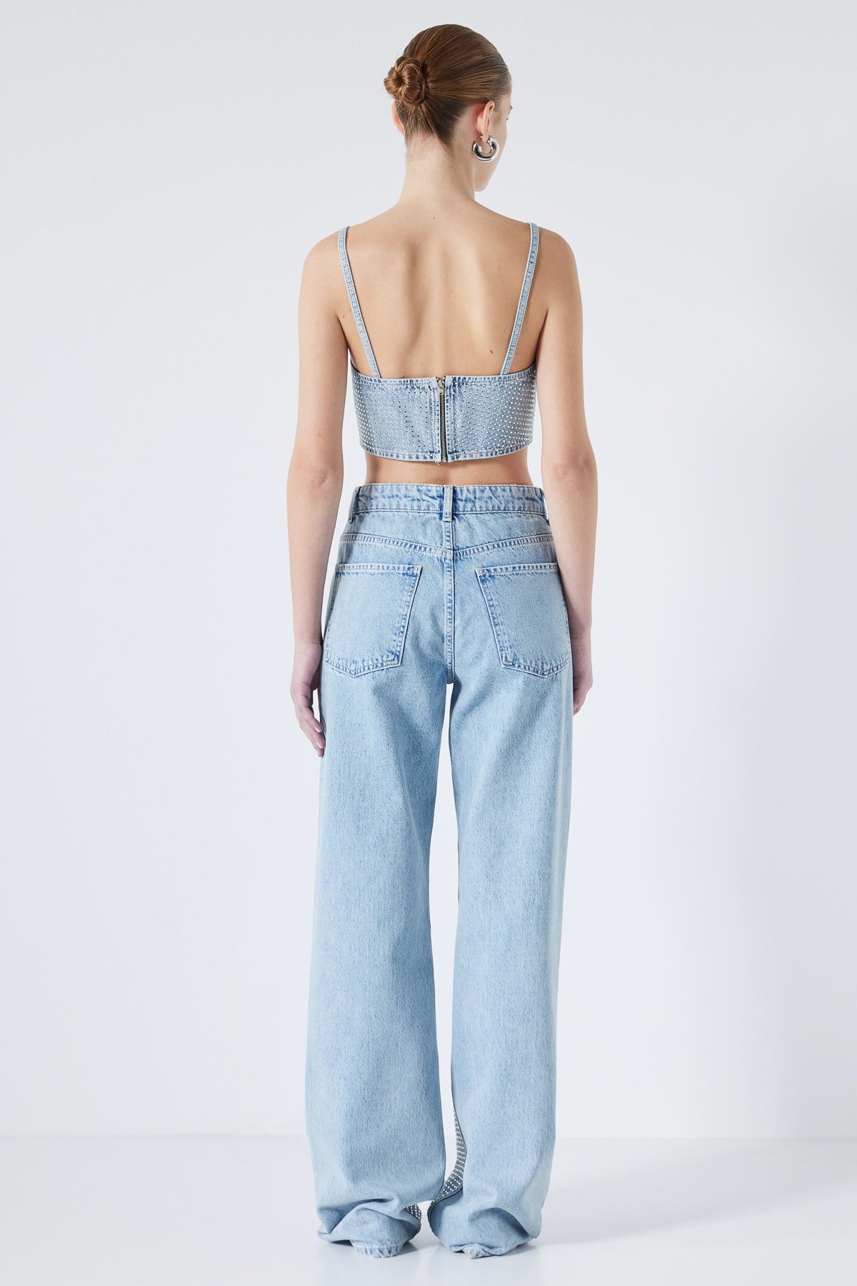 IPEKYOL ACIK INDIGO 06131 / BLUZ