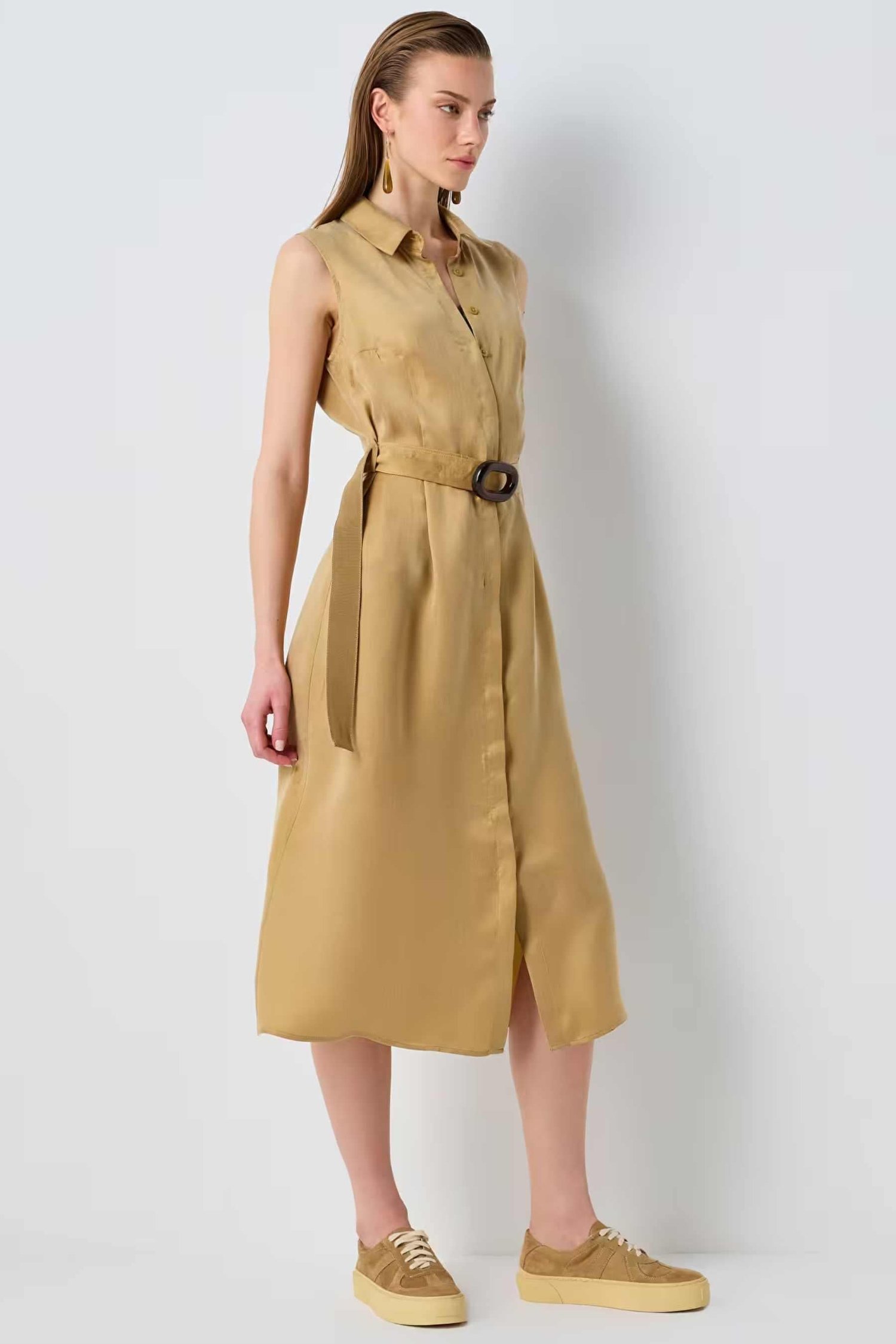 IPEKYOL KOYU NATUREL 02416 / ELBISE