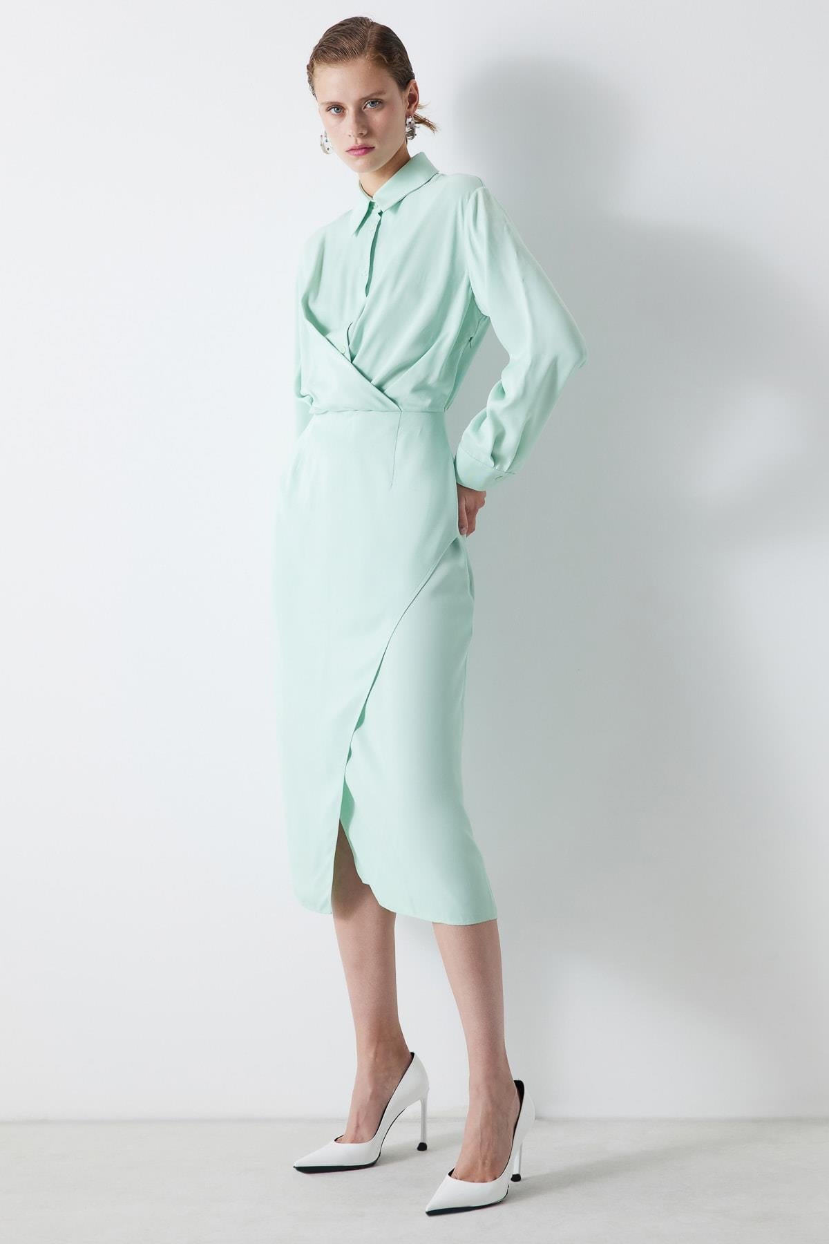 IPEKYOL MINT YESIL 02101 / ELBISE