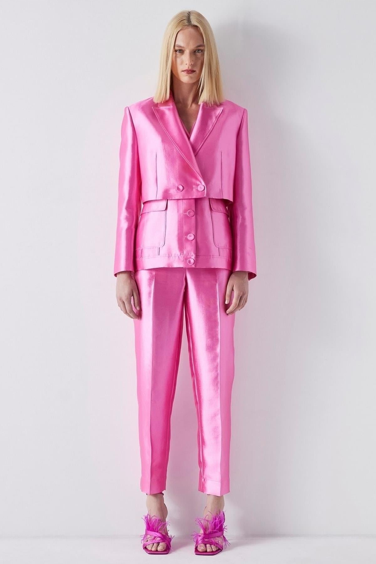 IPEKYOL PEMBE 06066 / BLAZER CEKET