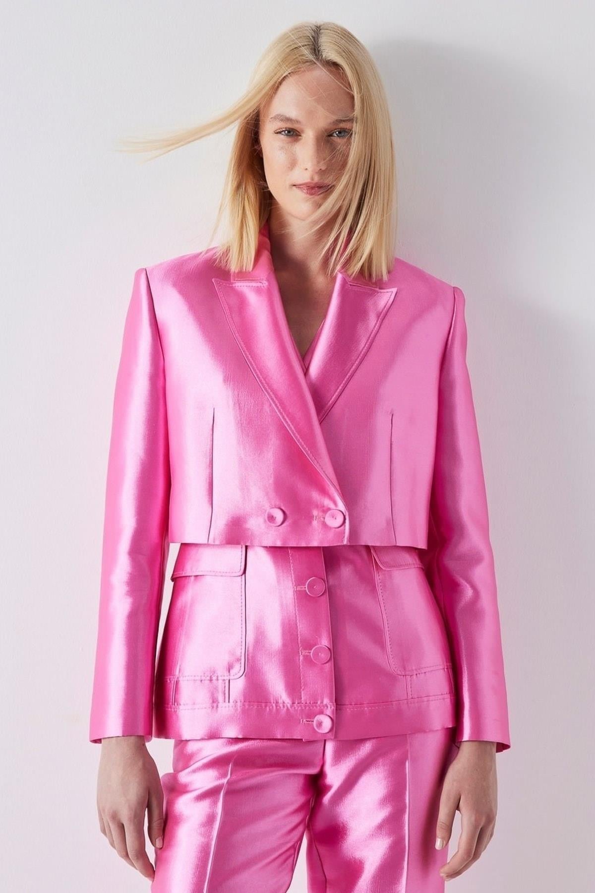 IPEKYOL PEMBE 06066 / BLAZER CEKET