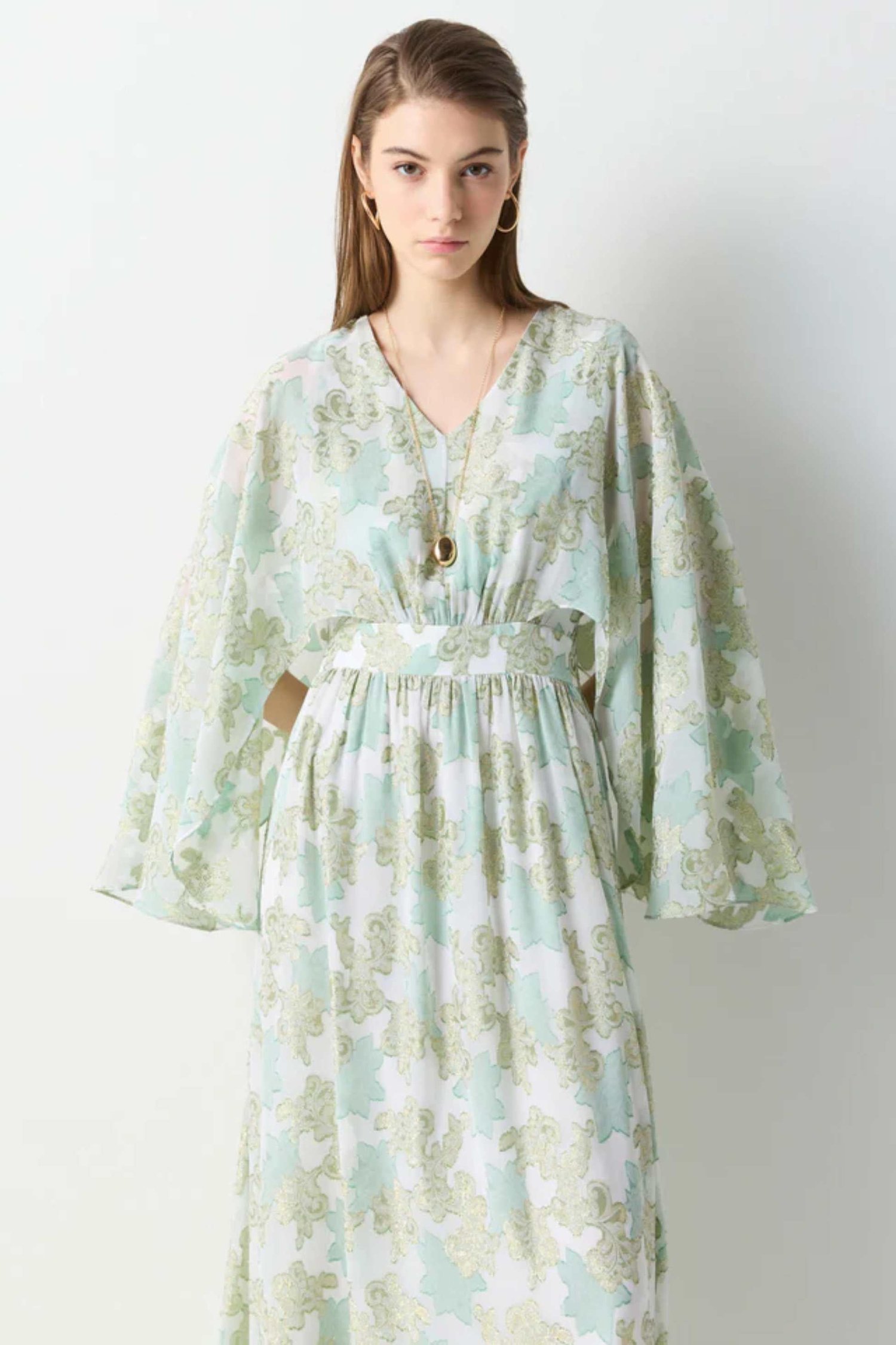 IPEKYOL YESIL 02065 / ELBISE