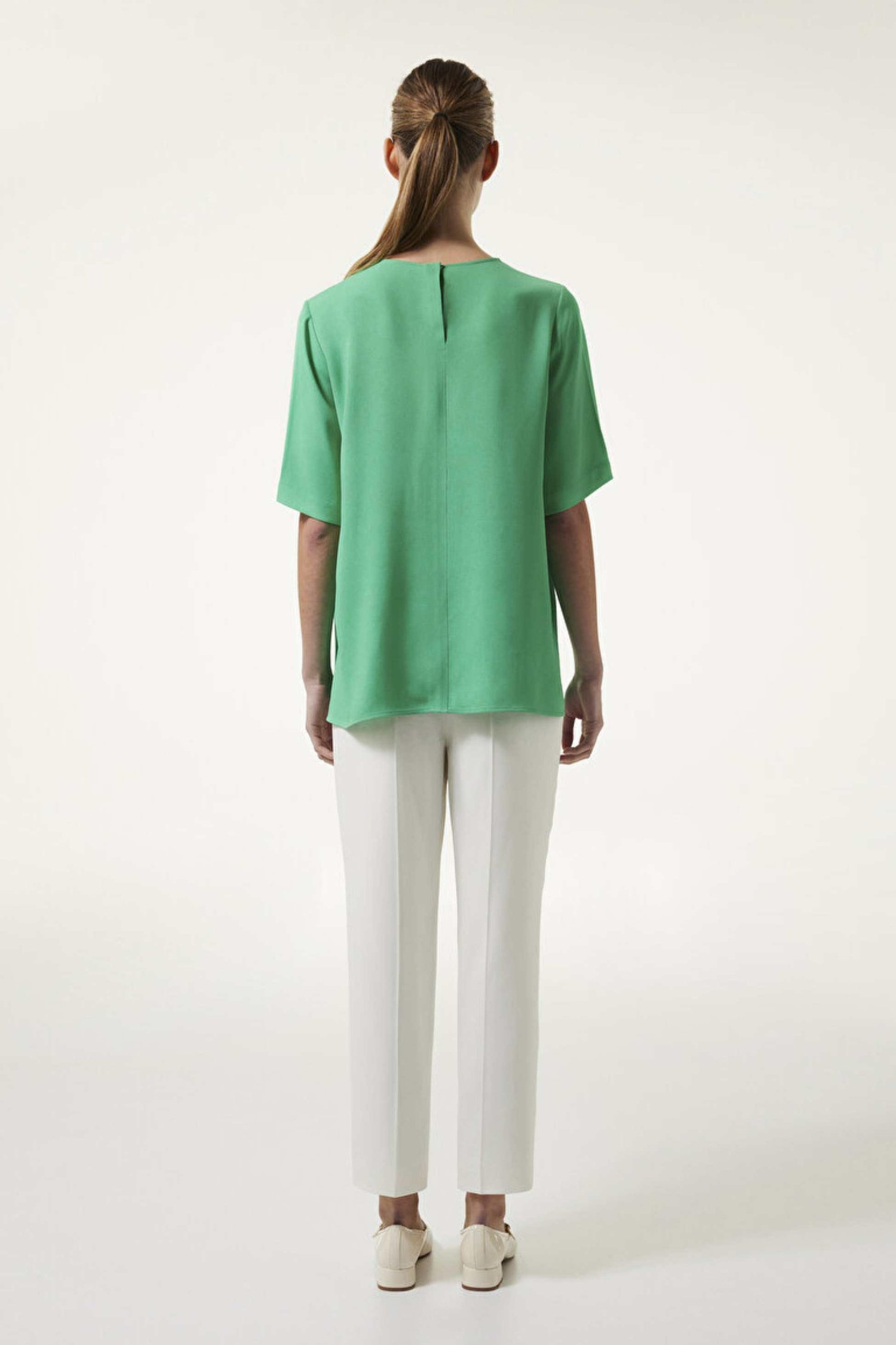 MACHKA ACIK YESIL 06063 / BLUZ