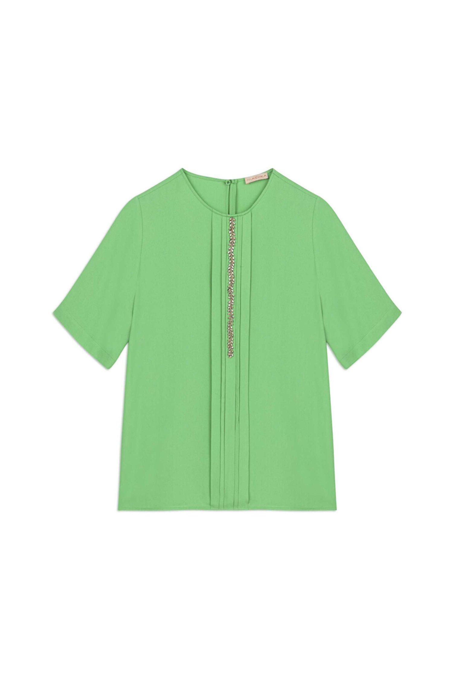 MACHKA ACIK YESIL 06063 / BLUZ