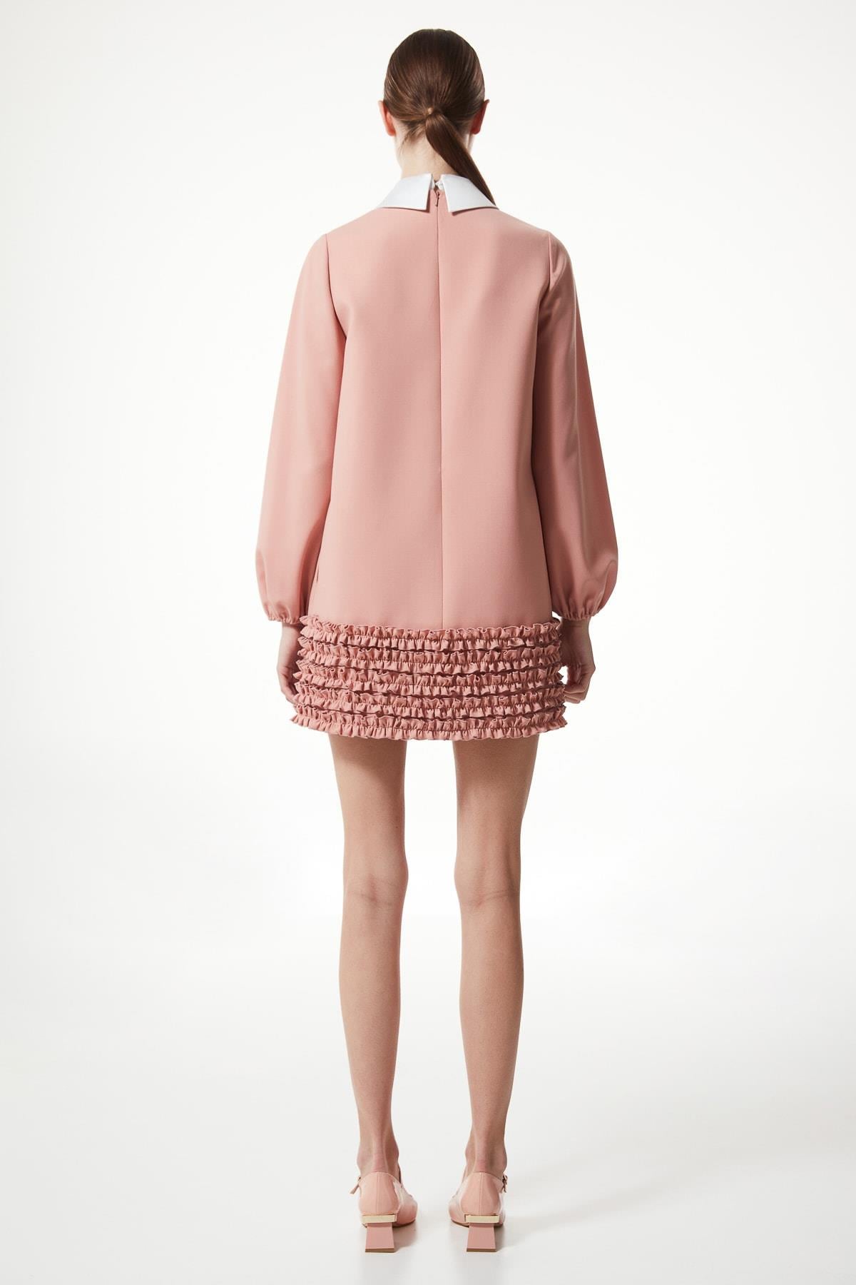 MACHKA PEMBE 02119 / ELBISE