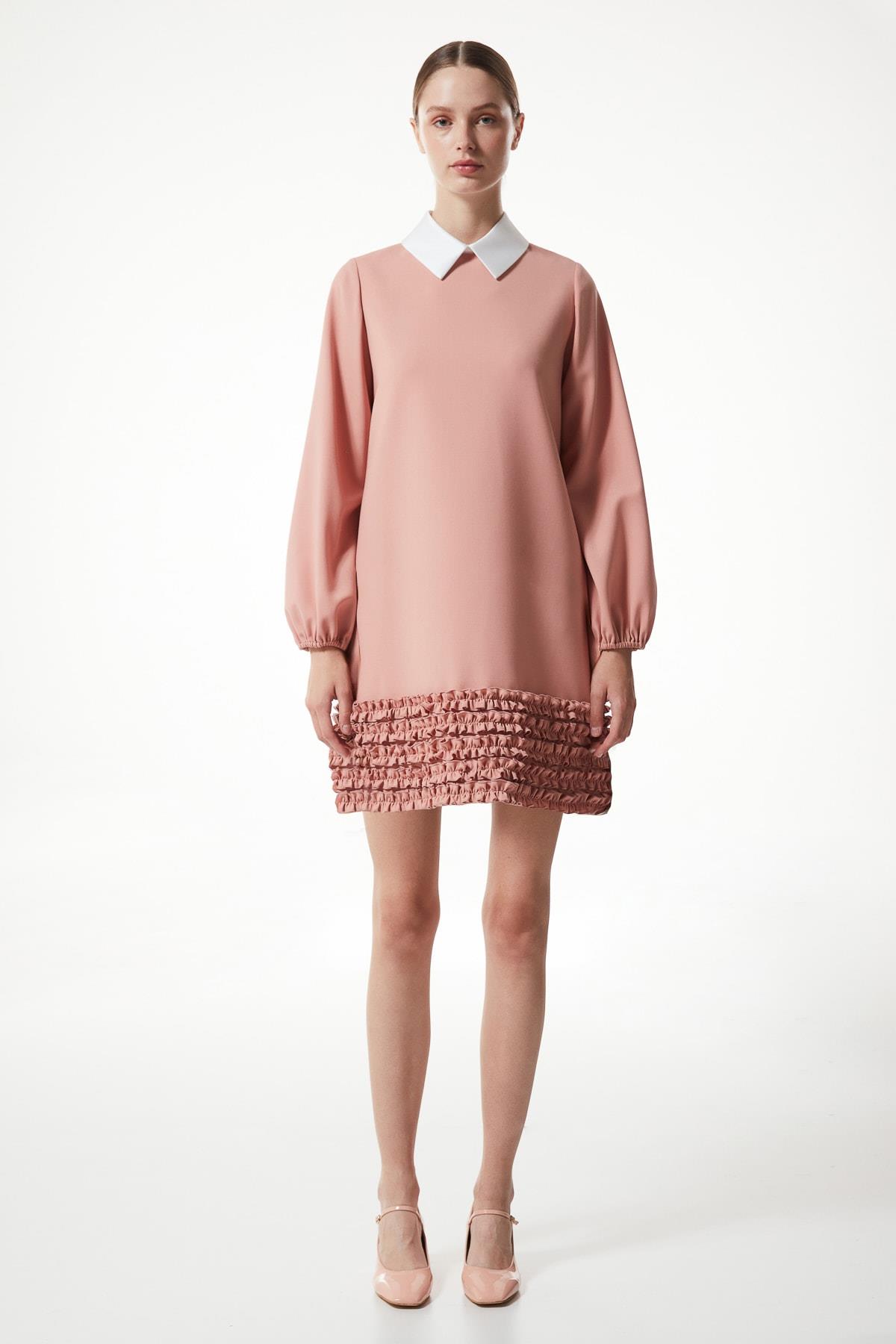 MACHKA PEMBE 02119 / ELBISE