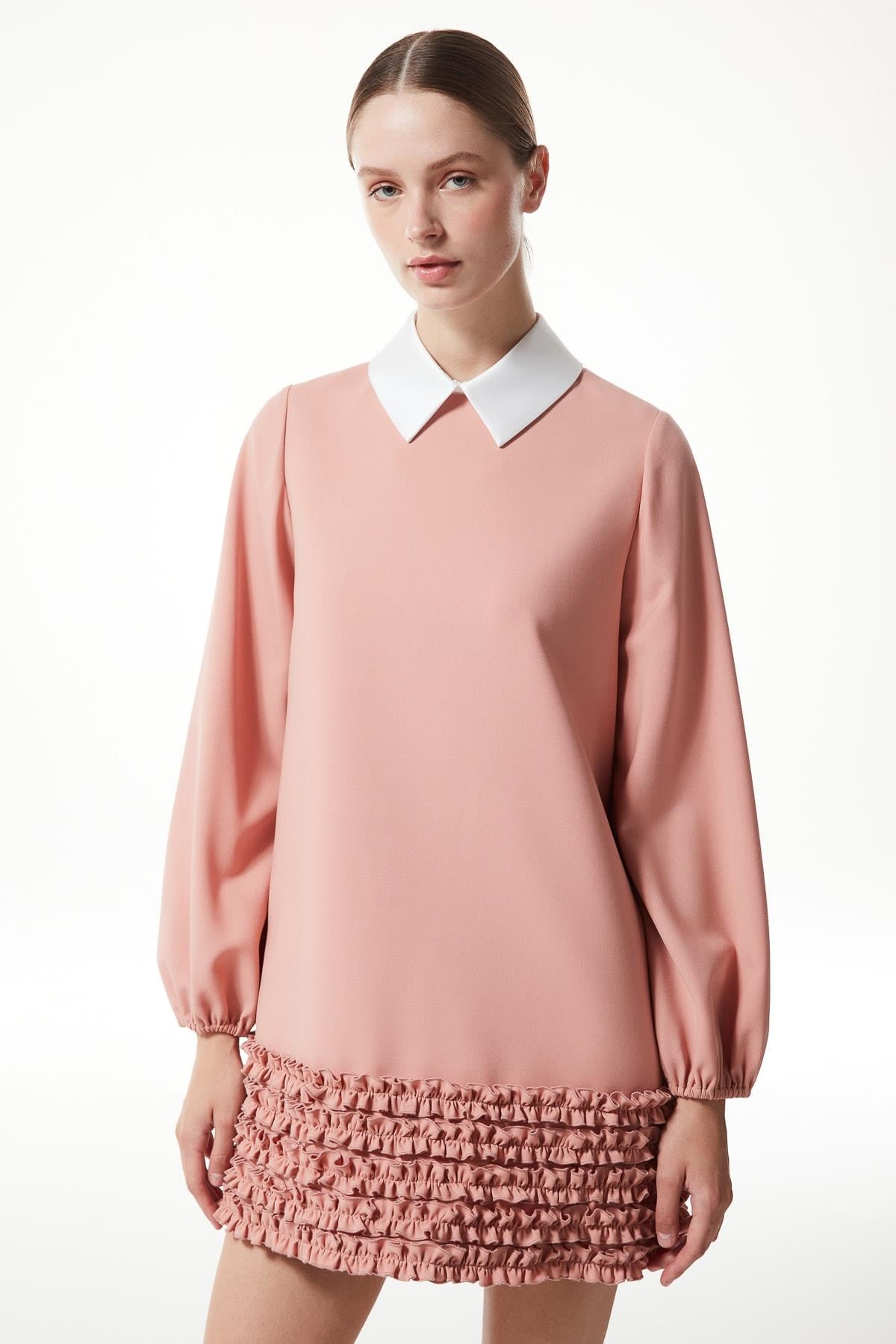 MACHKA PEMBE 02119 / ELBISE