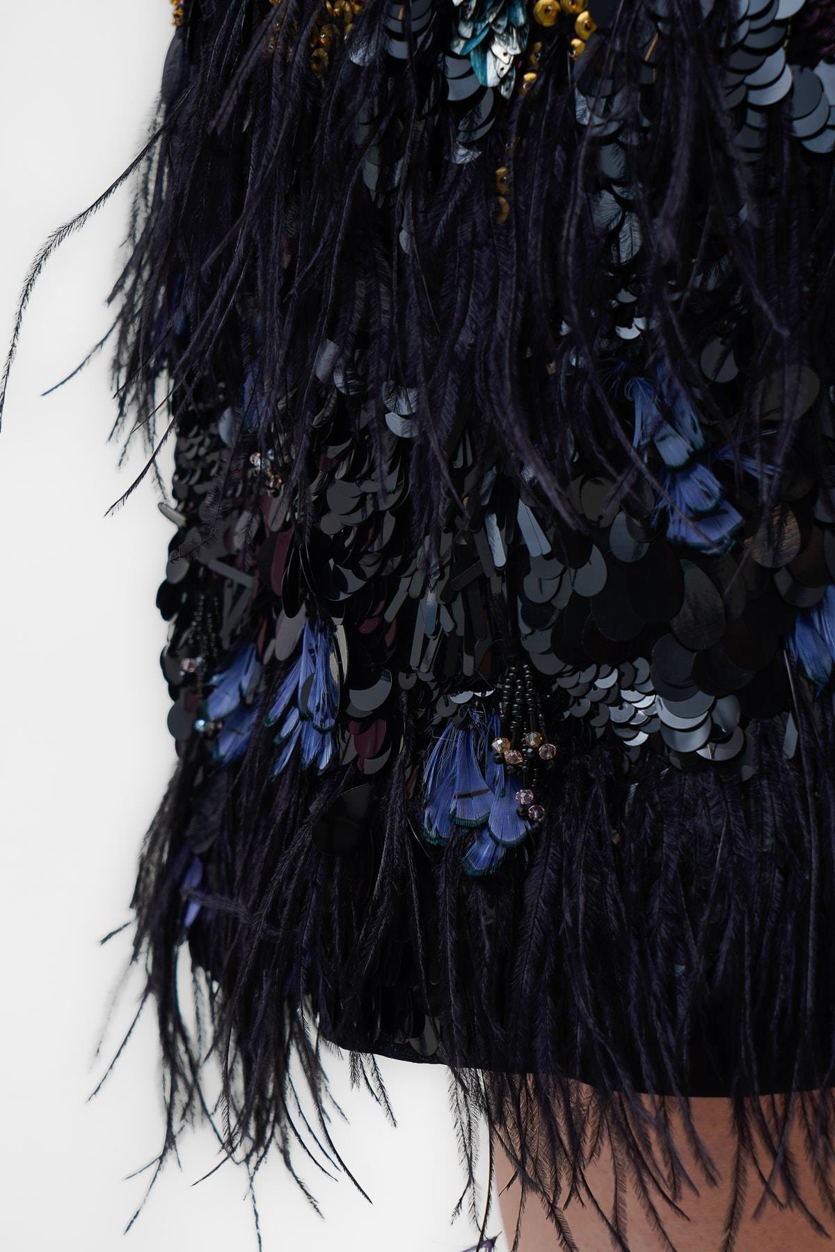 MACHKA SIYAH 02350 / ELBISE