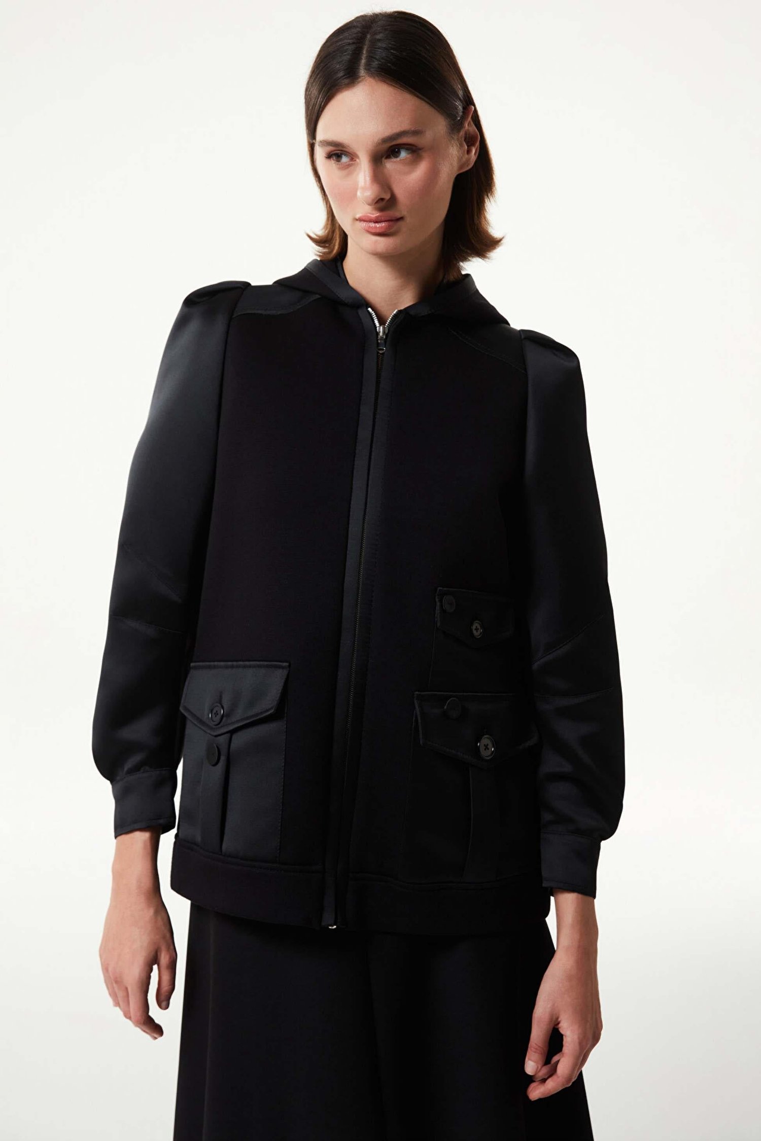 MACHKA SIYAH 91007 / SWEATSHIRT