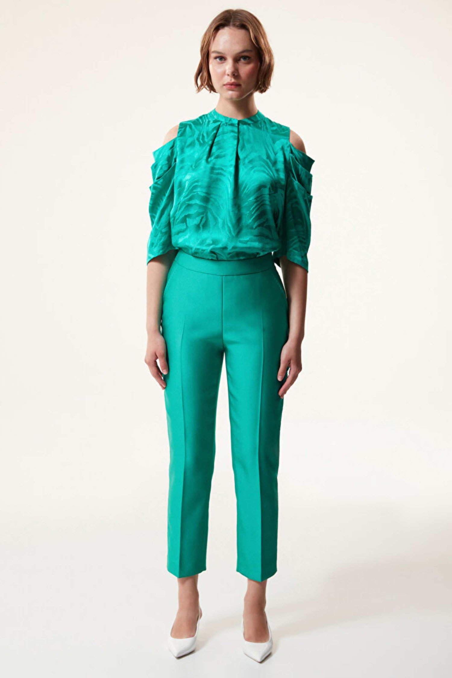 MACHKA YESIL 06021 / BLUZ