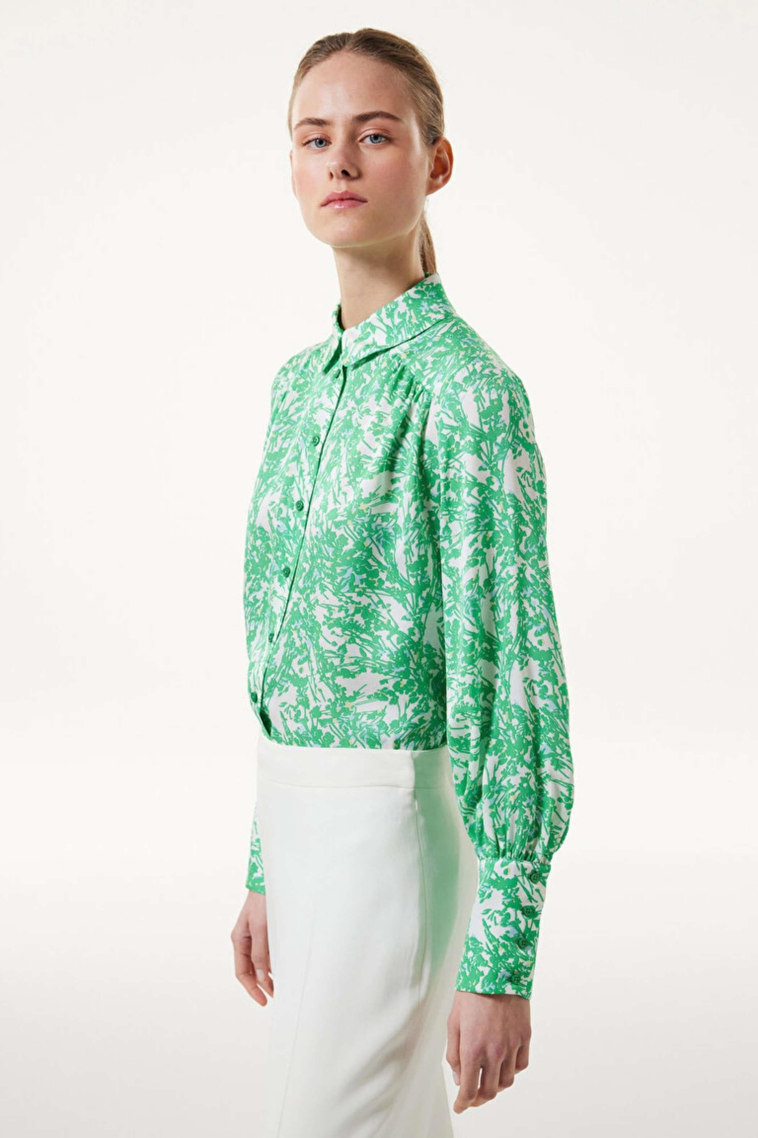 MACHKA YESIL 06062 / BLUZ