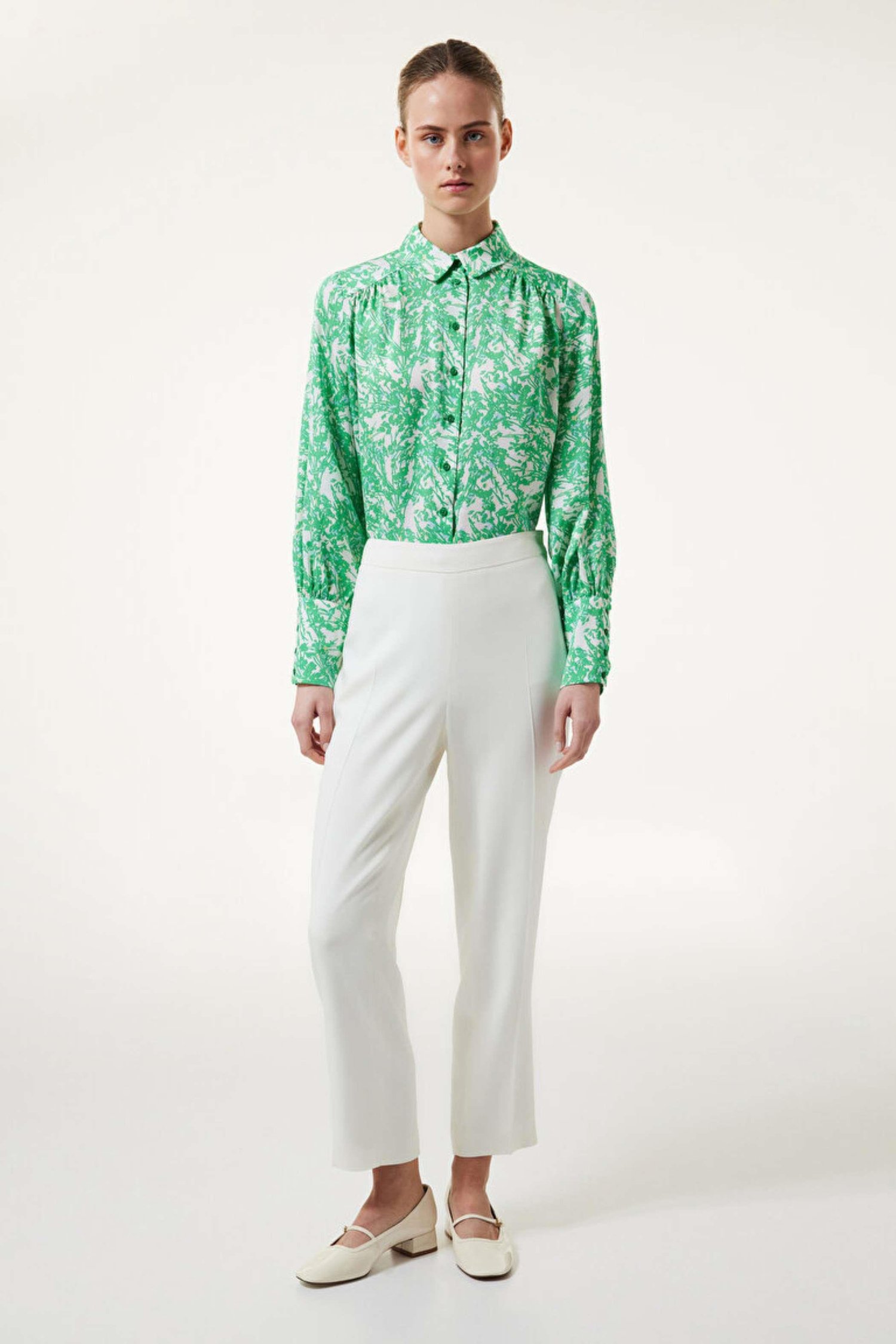 MACHKA YESIL 06062 / BLUZ
