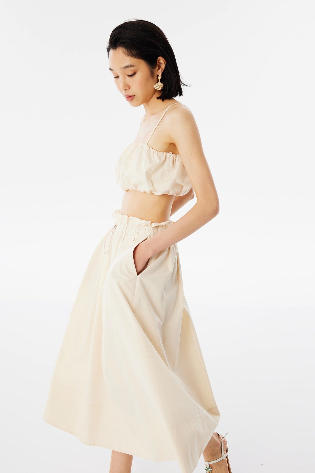 TWIST EKRU 06299 / BLUZ