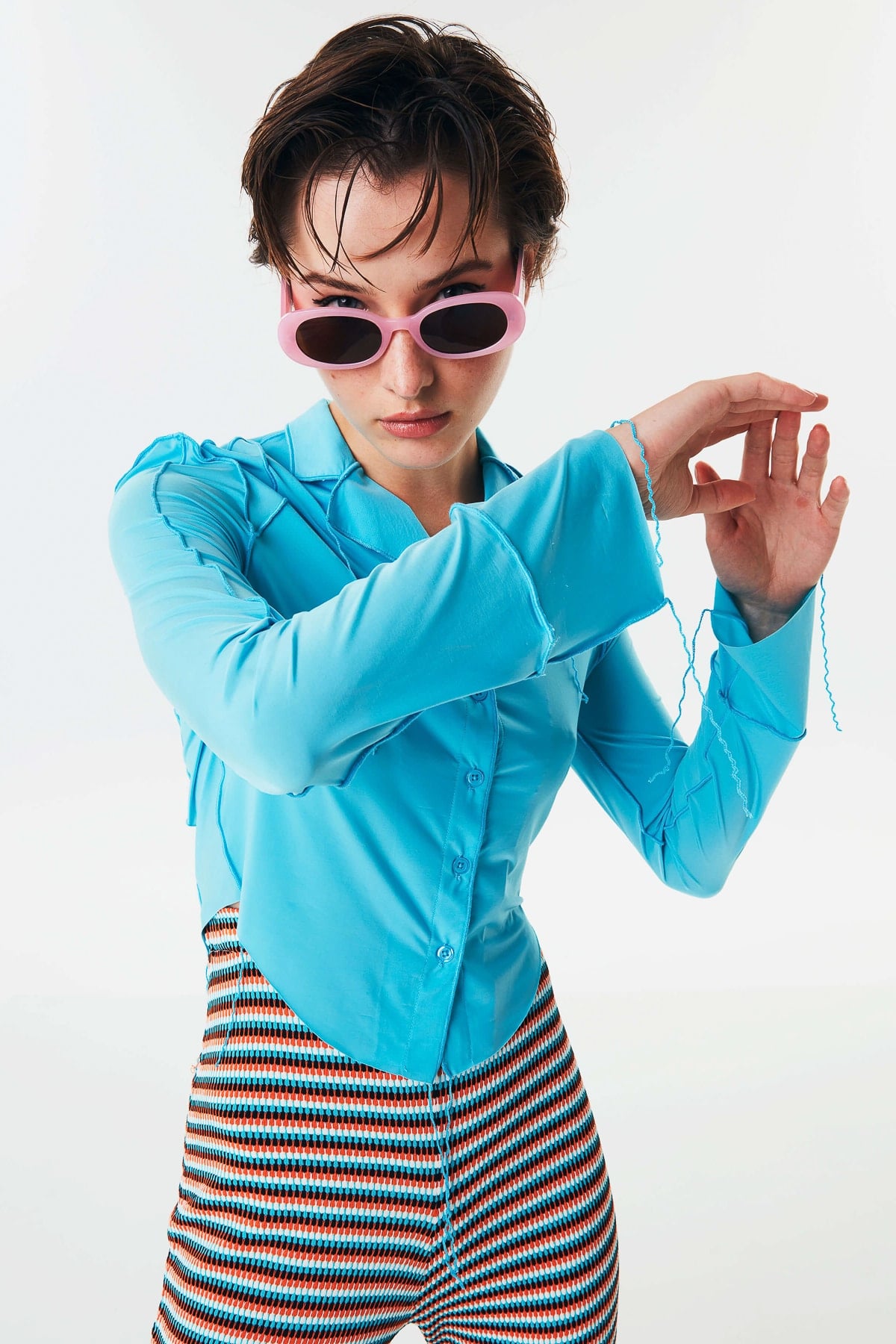 TWIST Flare Fit Turuncu Pantolon
