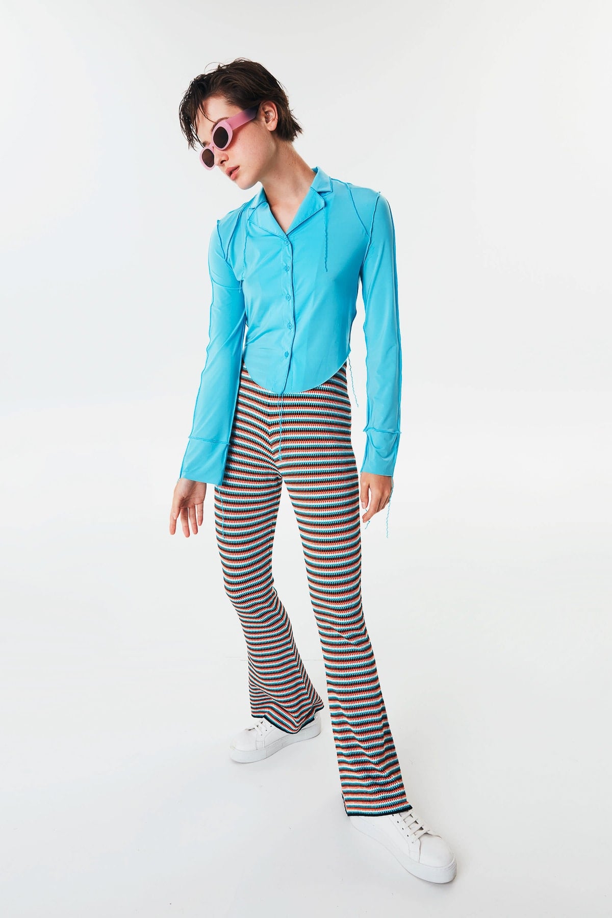 TWIST Flare Fit Turuncu Pantolon