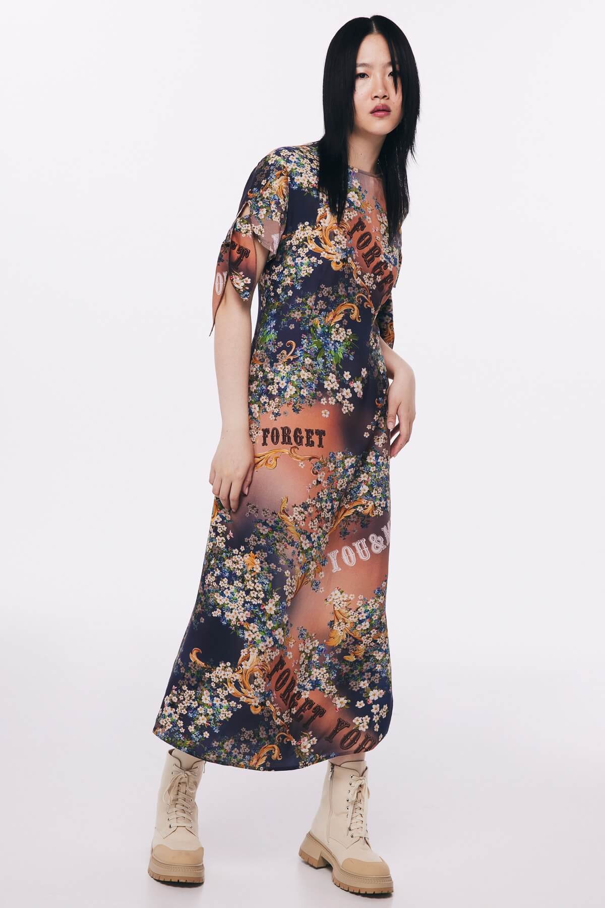 TWIST KAHVE 02166 / ELBISE
