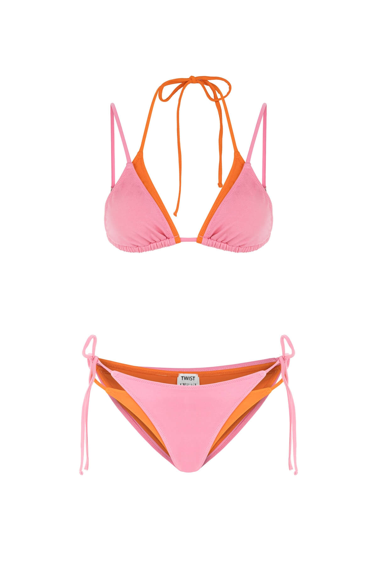 TWIST PEMBE 38020 / BIKINI