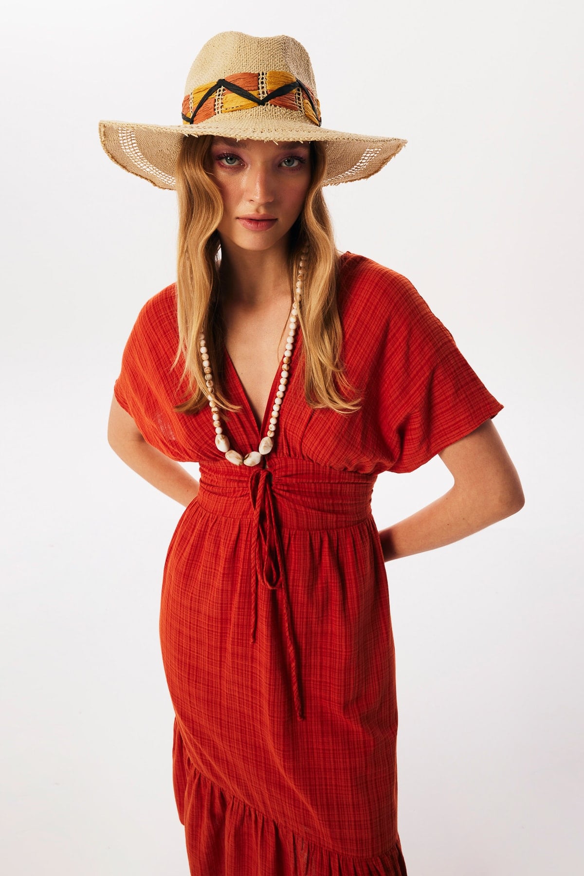 TWIST TURUNCU 02771 / ELBISE