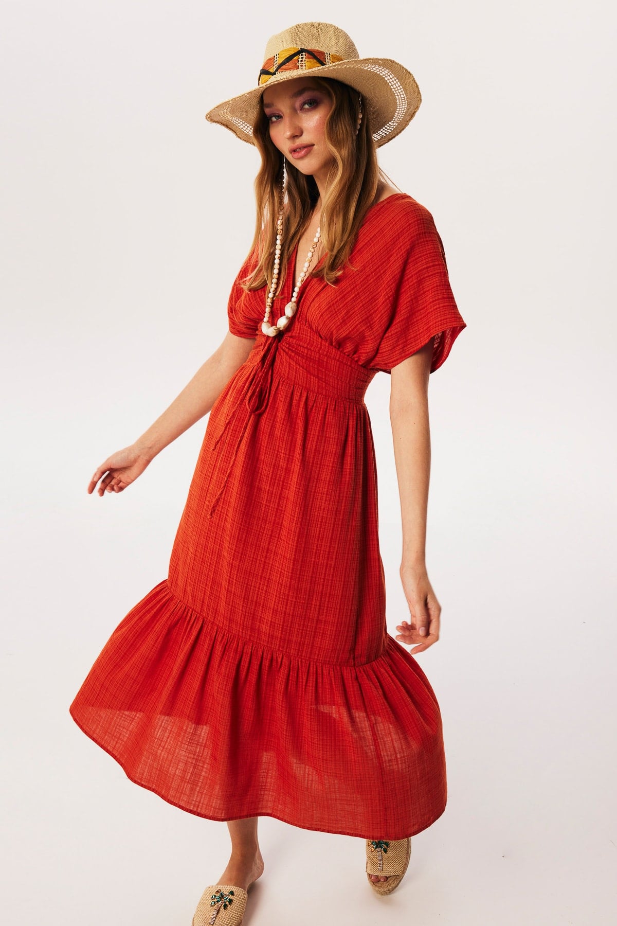TWIST TURUNCU 02771 / ELBISE
