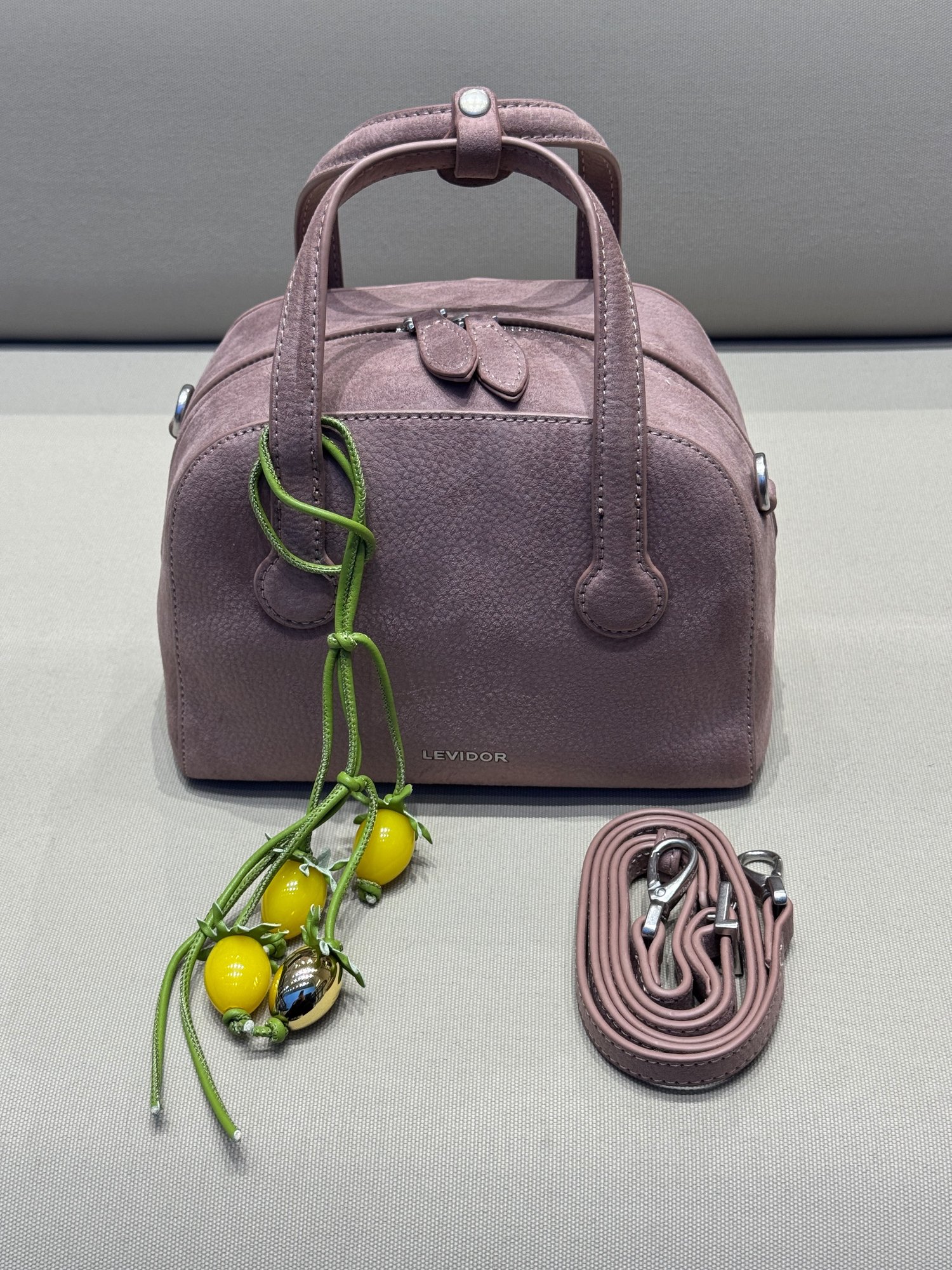 Charm Detaylı Askılı Mini Çanta Pembe