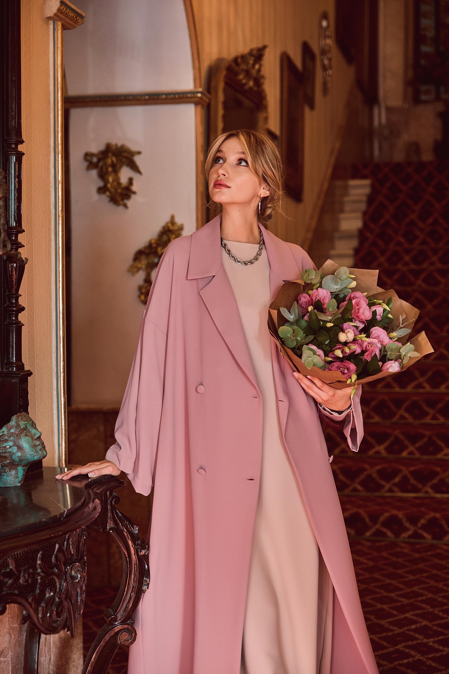 KRUVAZE YAKA DAILY ABAYA-PUDRA