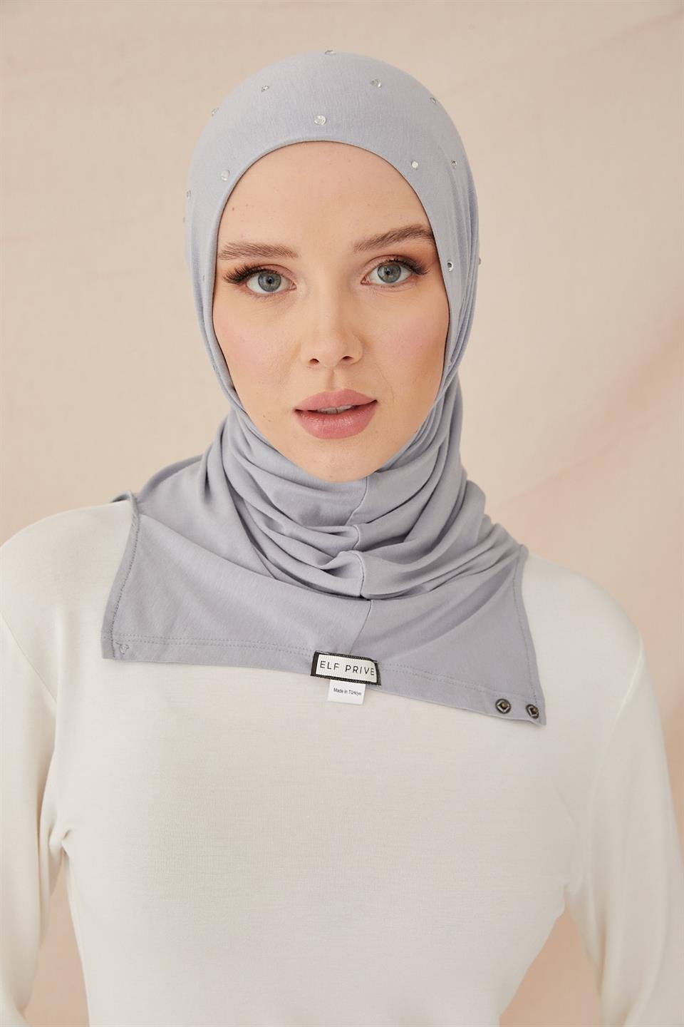 TAŞLI PREMIUM PENYE BONE-GRİ
