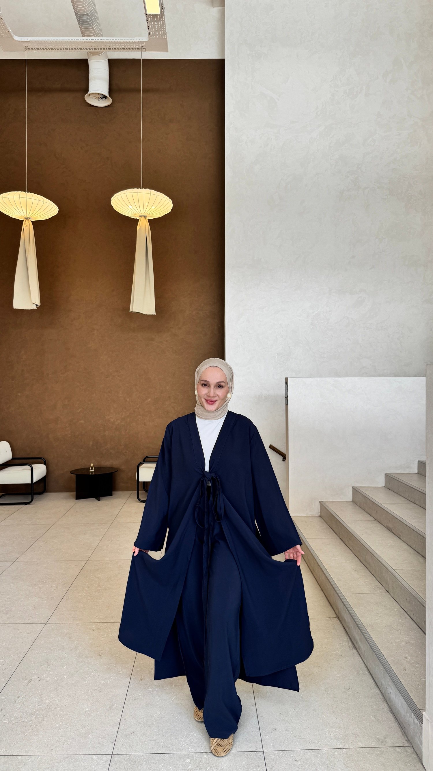 Bağlama Kimono Takım Laci
