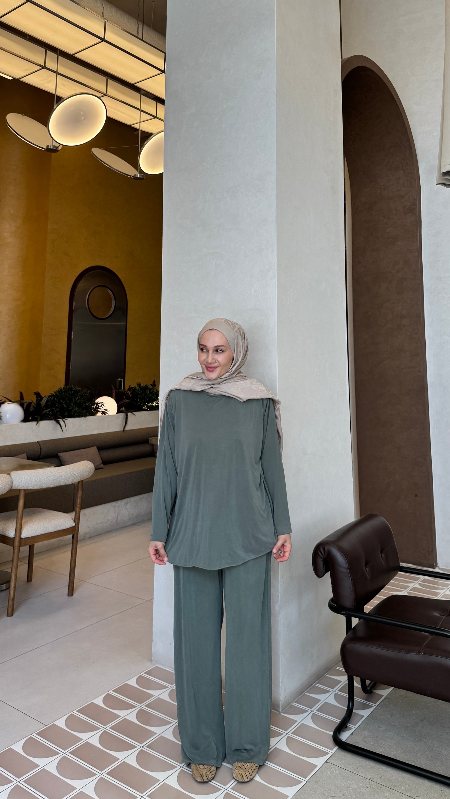 Linda Eşofman Takım - Yeşil
