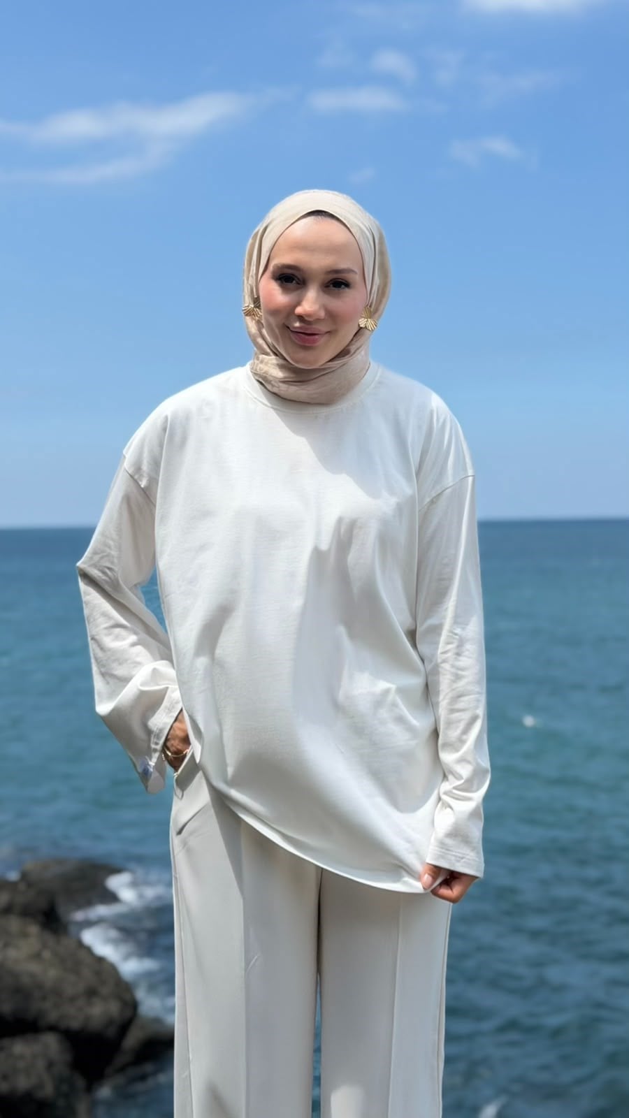 Pera Bluz-Beyaz