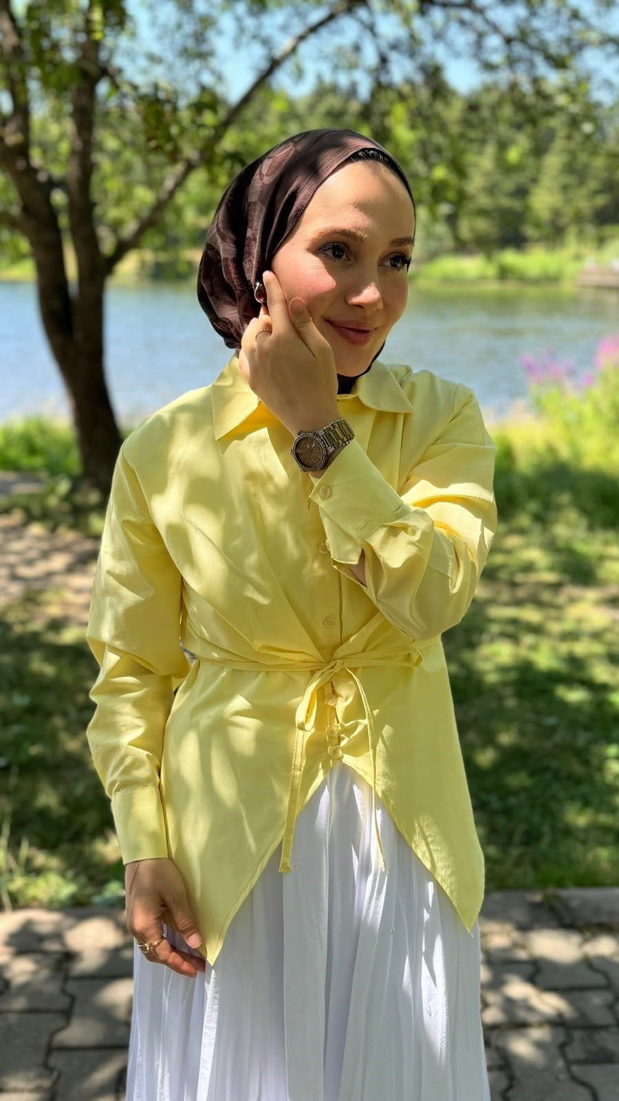 Shine Gömlek-Sarı